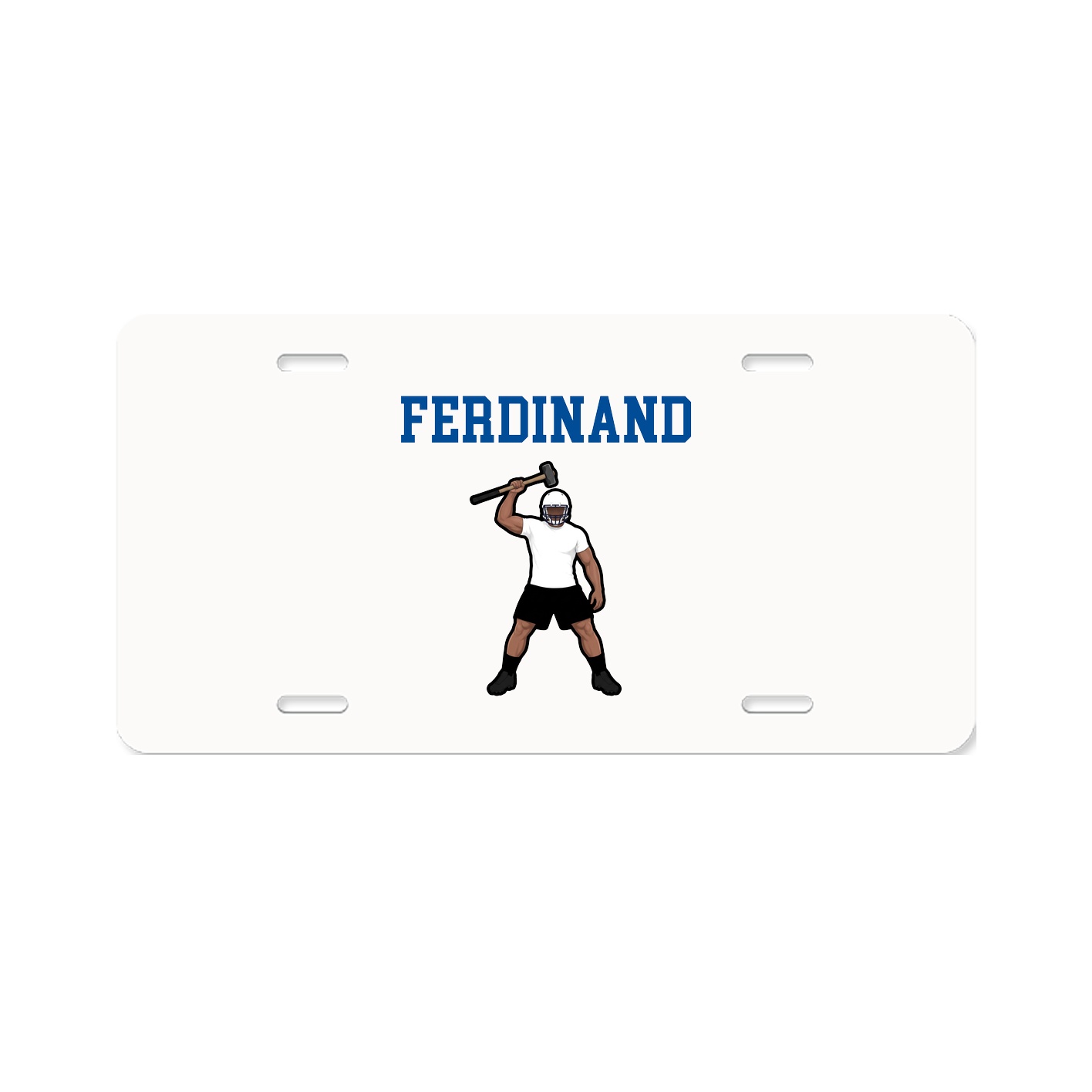 License Plate — Shirsey in Classic