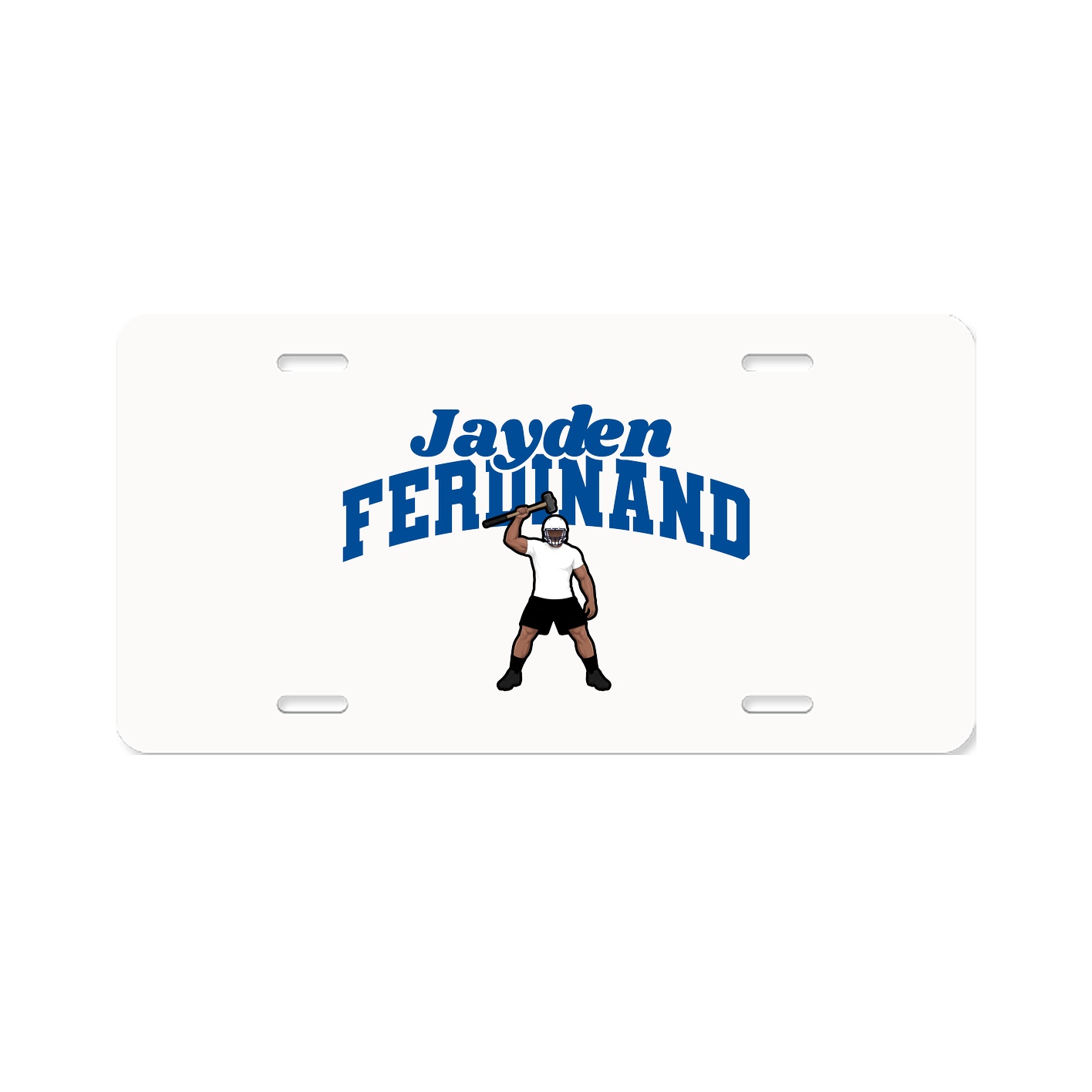 License Plate — Signature Arch in Classic