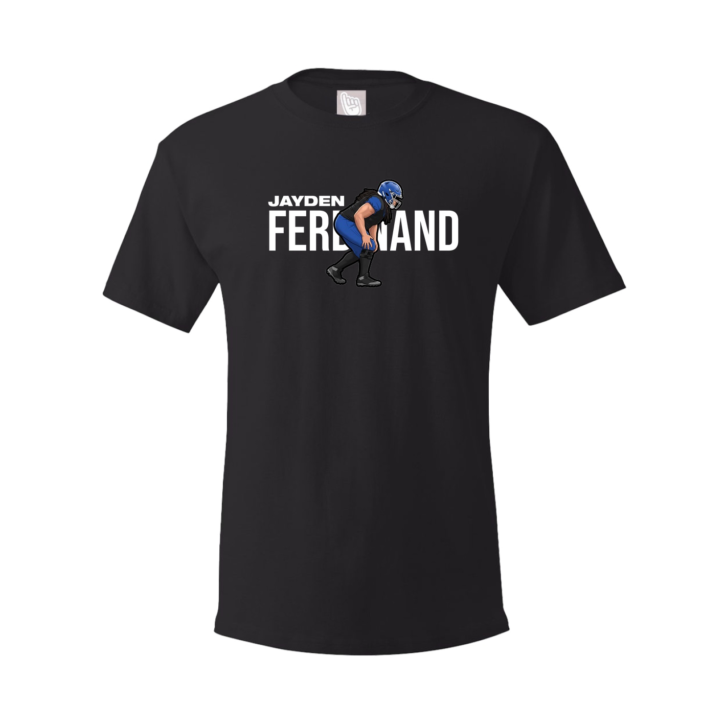 Tee — Player Name in Black