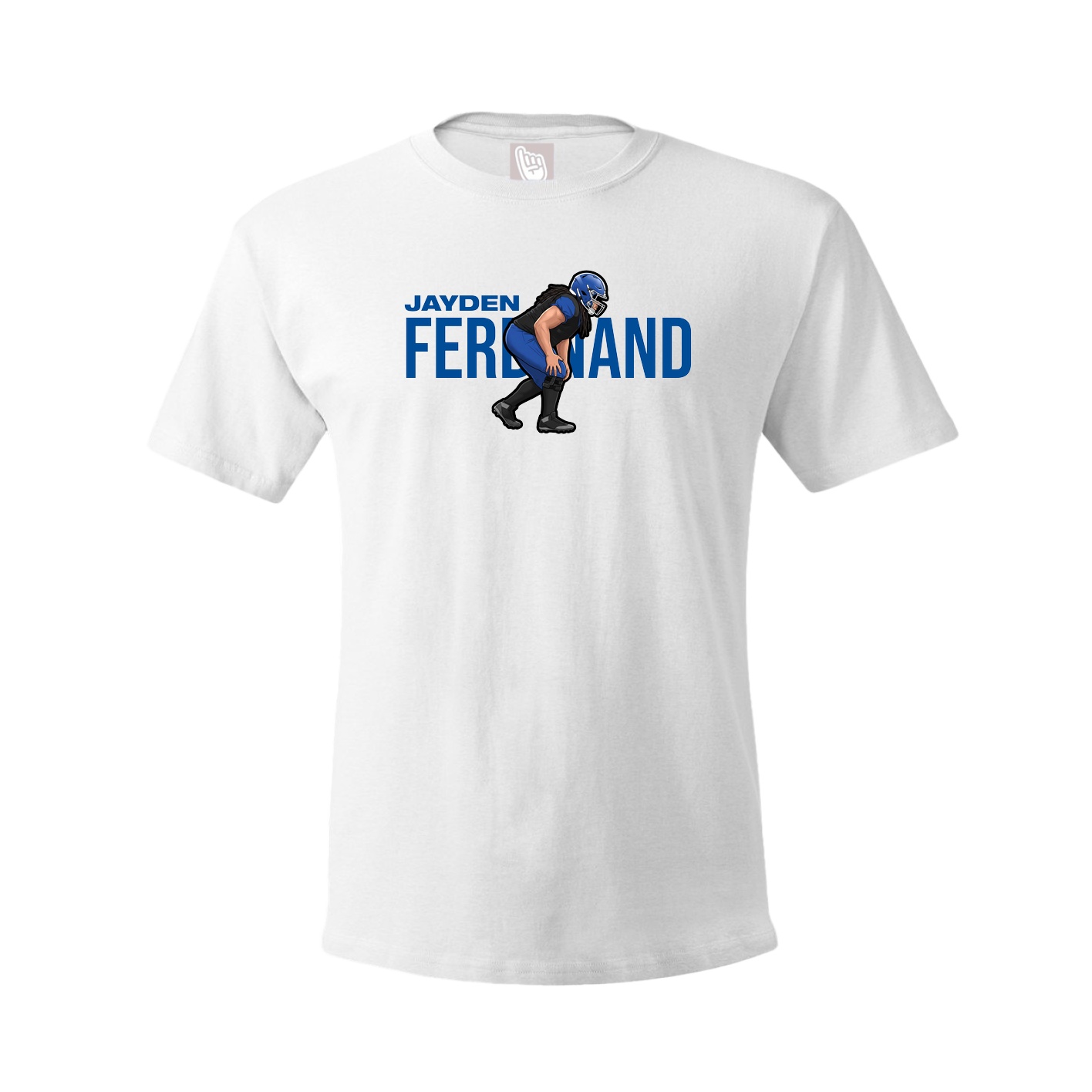 Youth Tee — Player Name in White