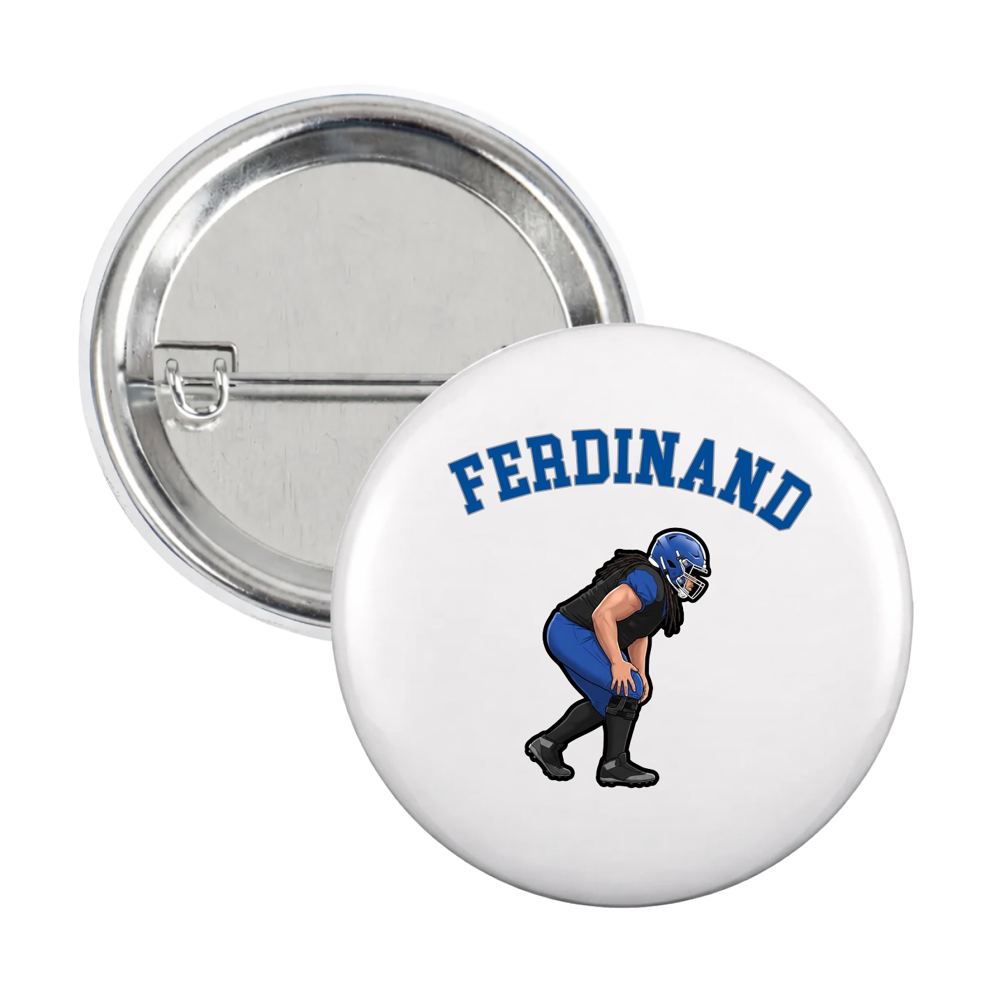 Game Day Button — Shirsey Arch in White