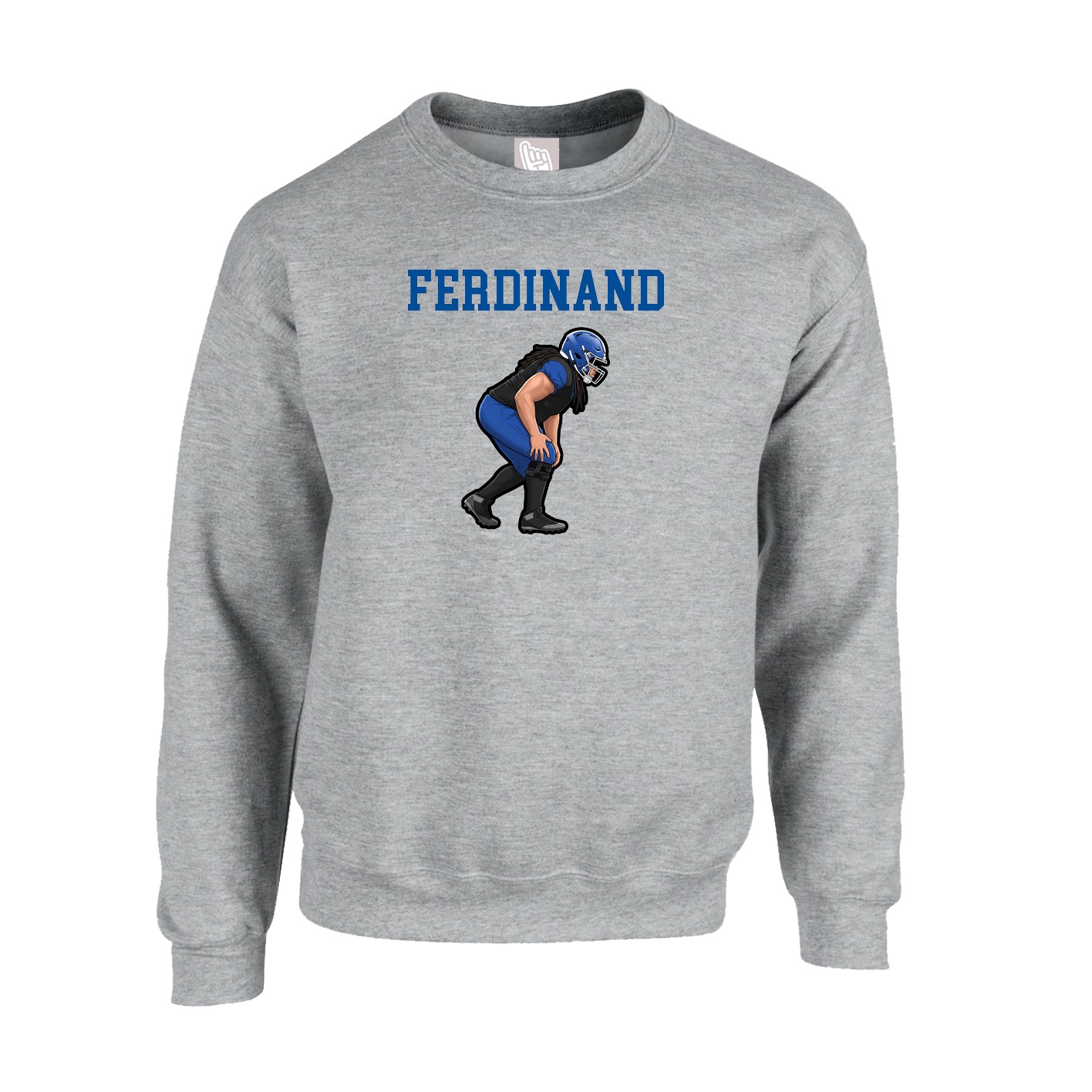 Fleece Crew — Shirsey in Grey