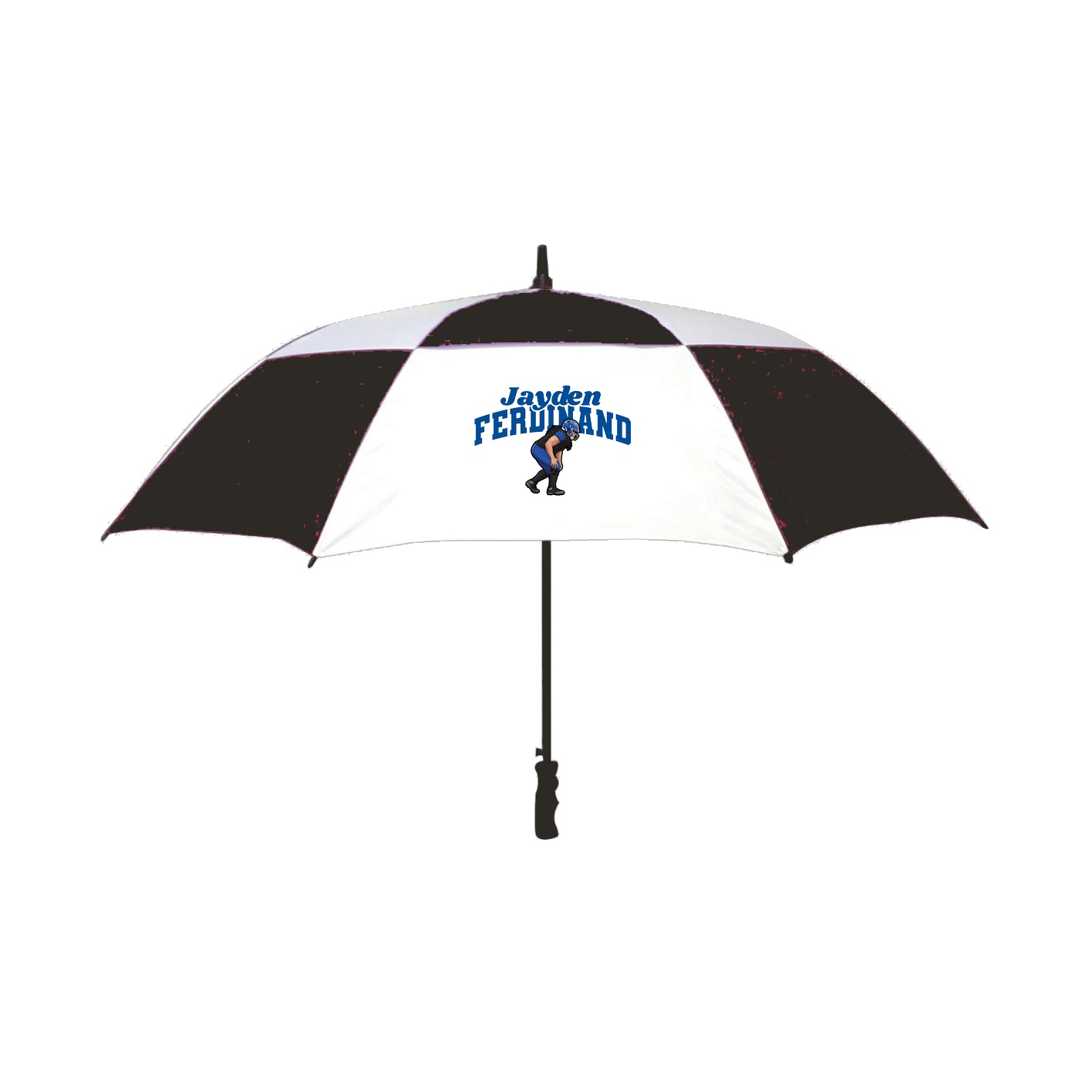 Golf Umbrella — Signature Arch in Black