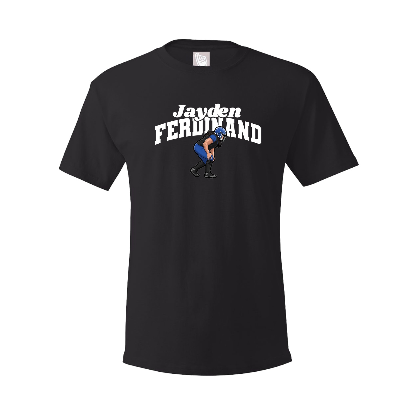 Youth Tee — Signature Arch in Black