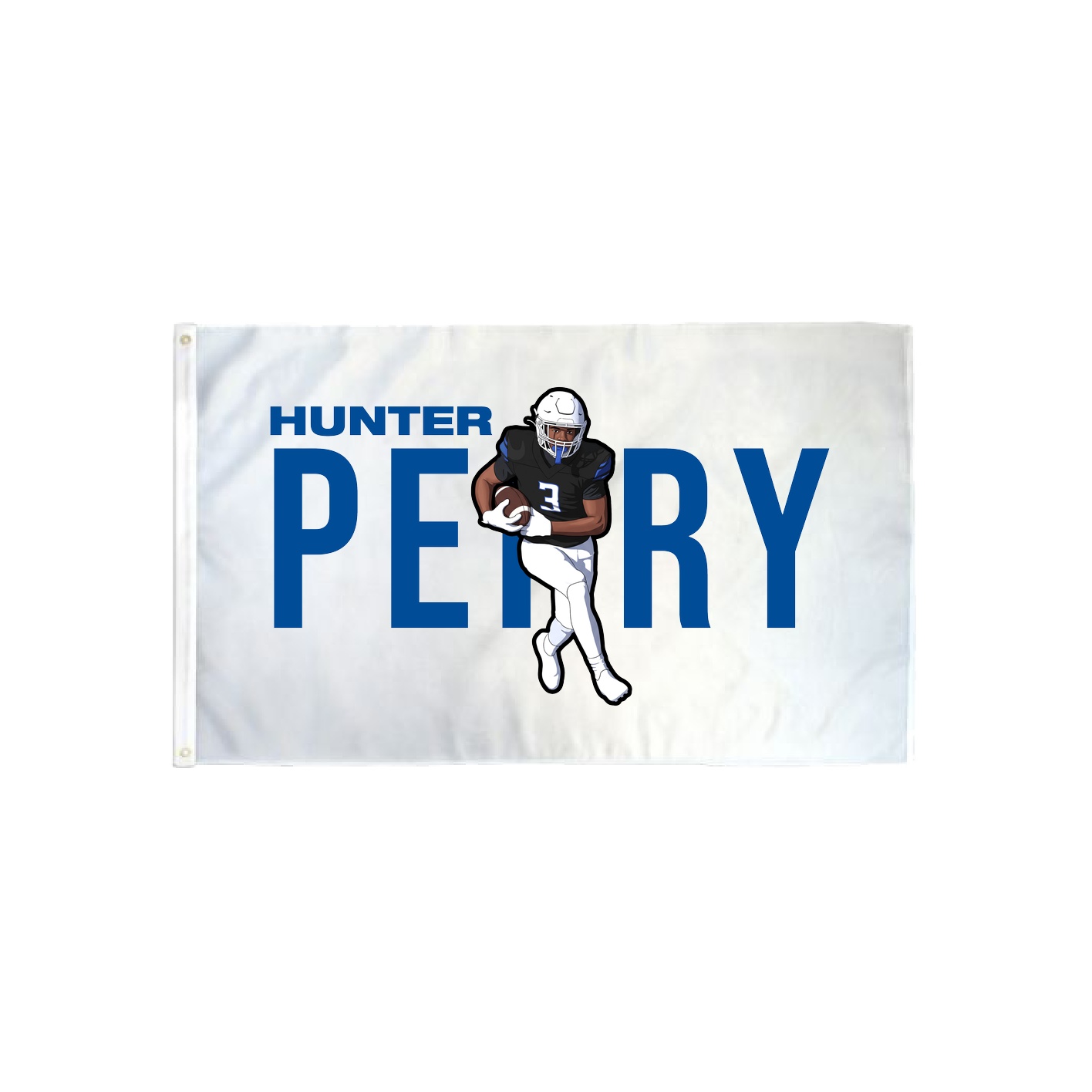3x5 Flag — Player Name in Classic