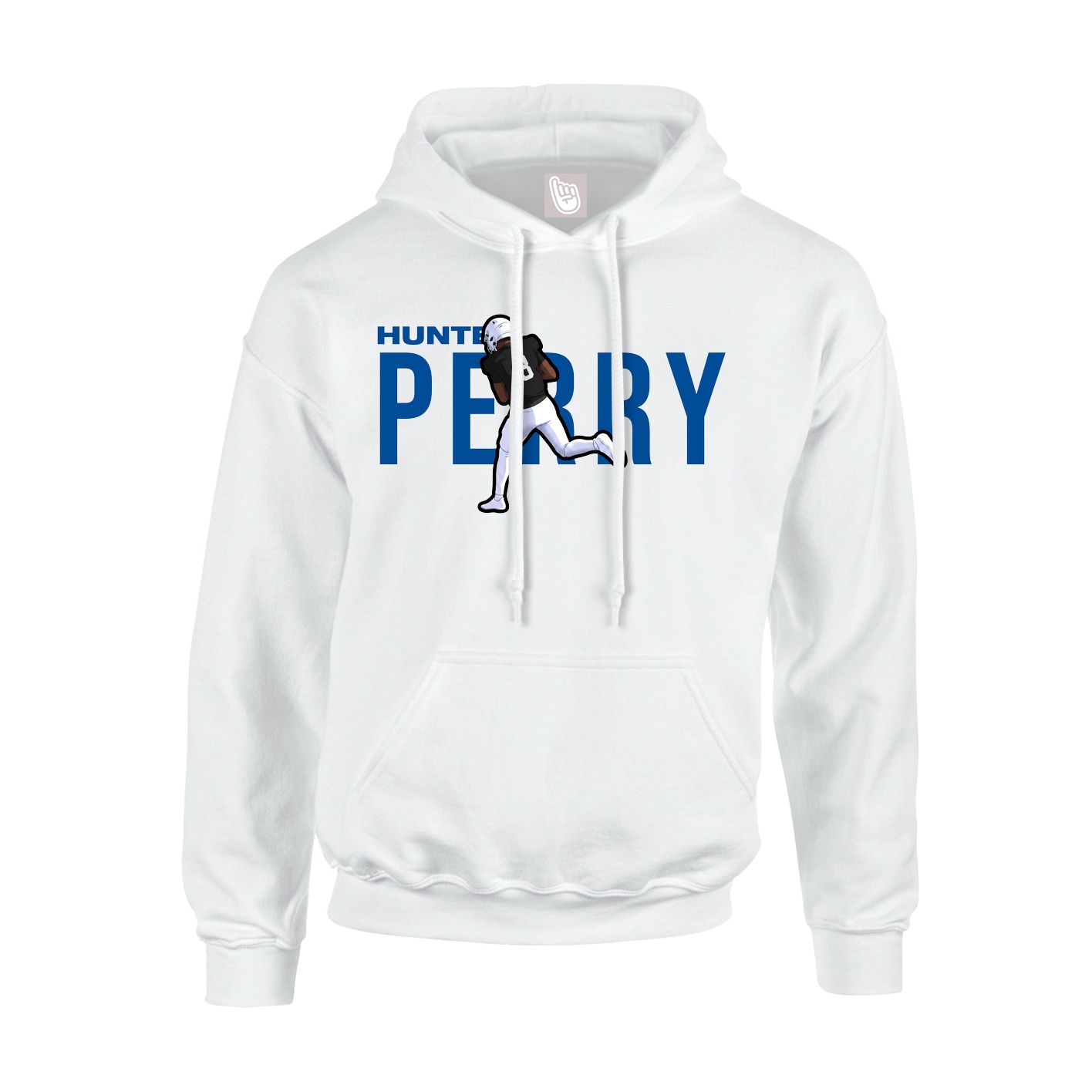 Hoodie — Player Name in White