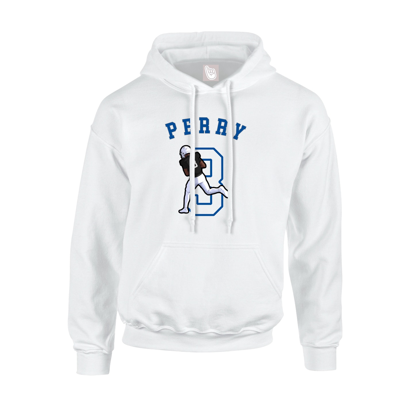 Youth Hoodie — Shirsey Arch in White