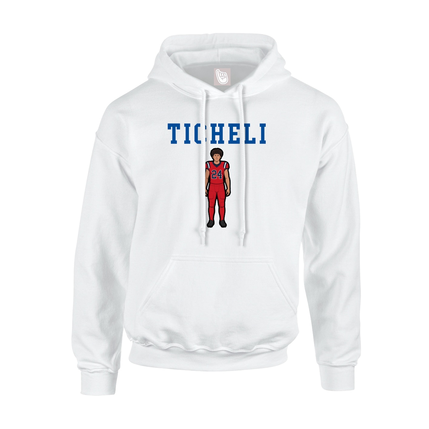 Hoodie — Shirsey in White