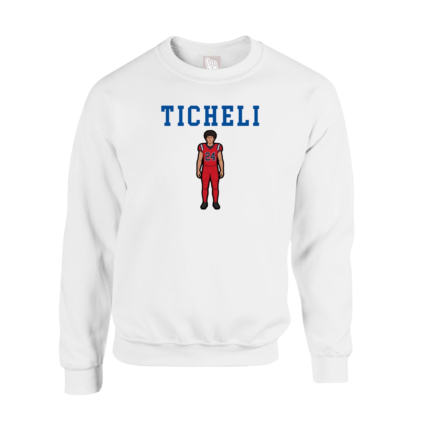 Fleece Crew — Shirsey in White