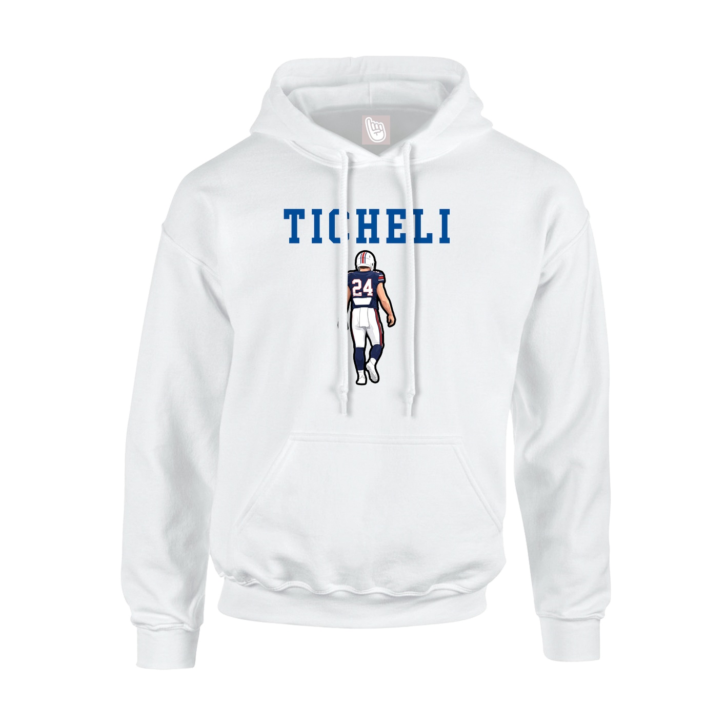 Youth Hoodie — Shirsey in White