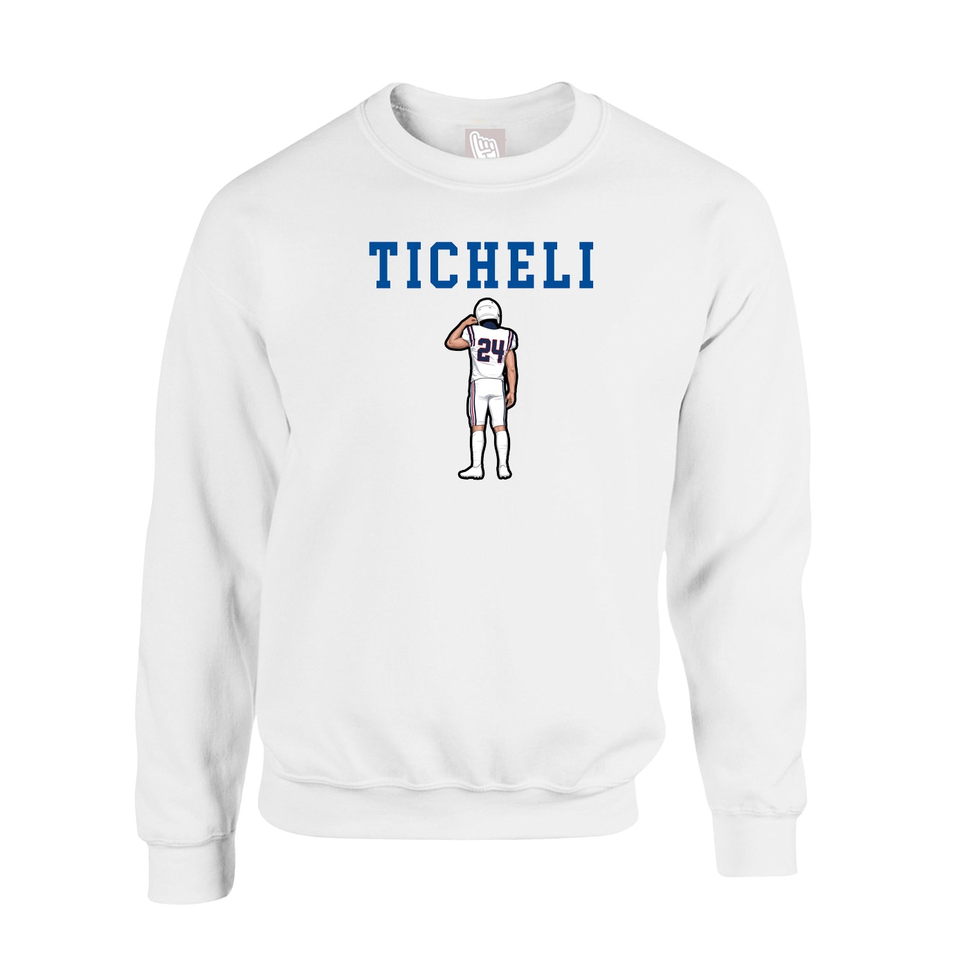 Fleece Crew — Shirsey in White