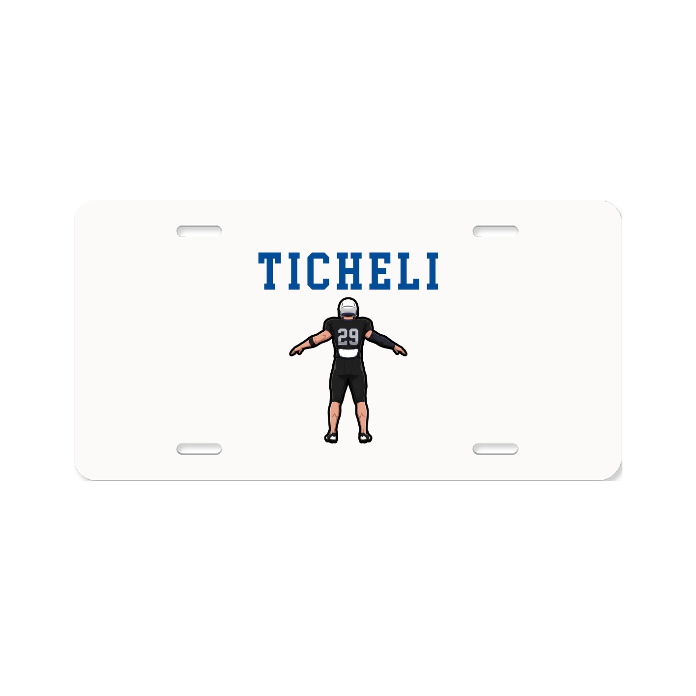 License Plate — Shirsey in Classic