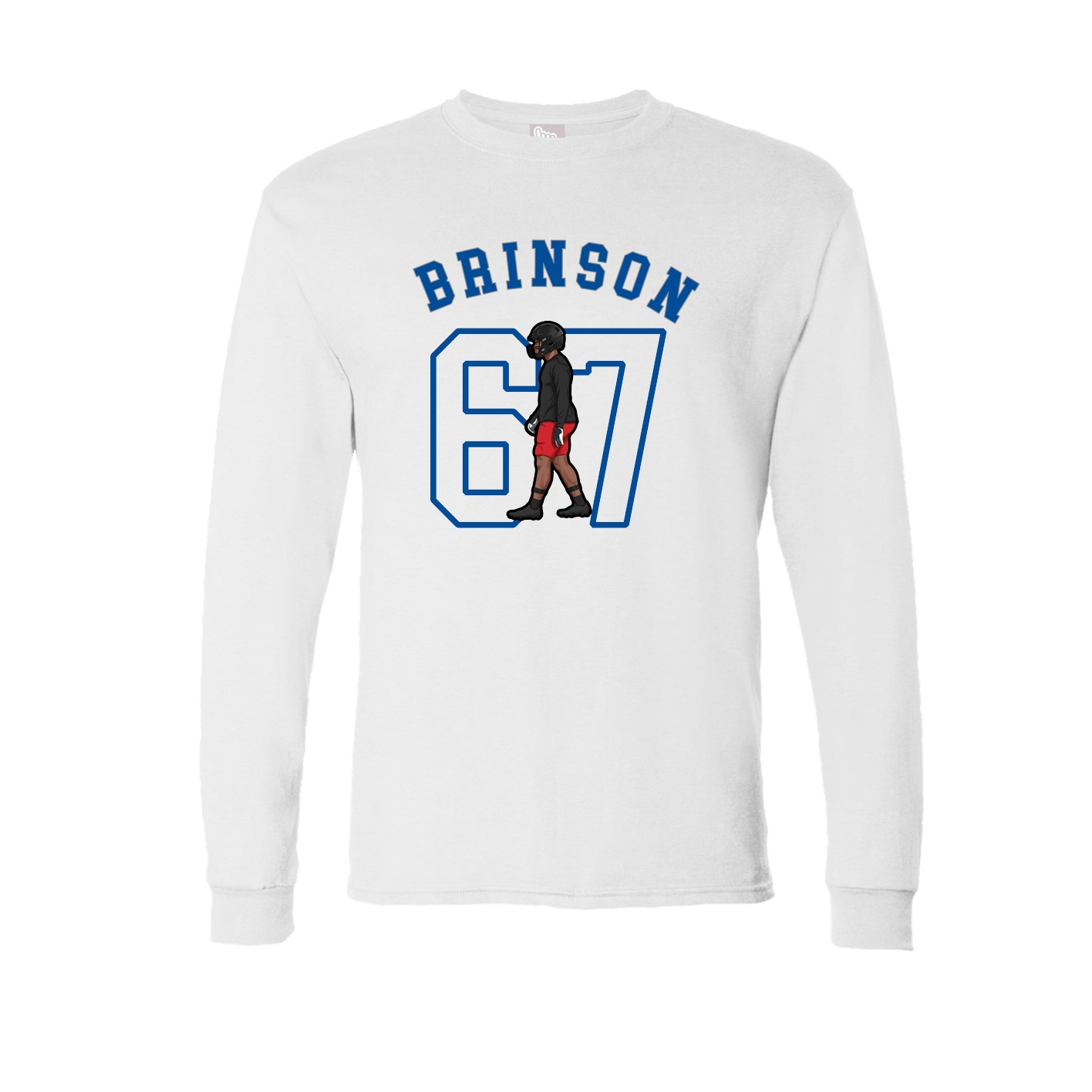 Long Sleeve Tee — Shirsey Arch in White