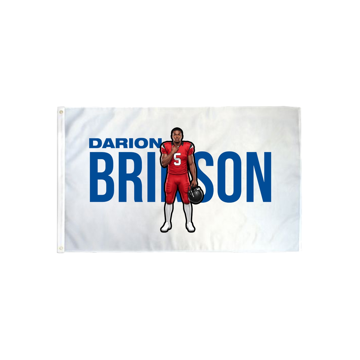 3x5 Flag — Player Name in Classic