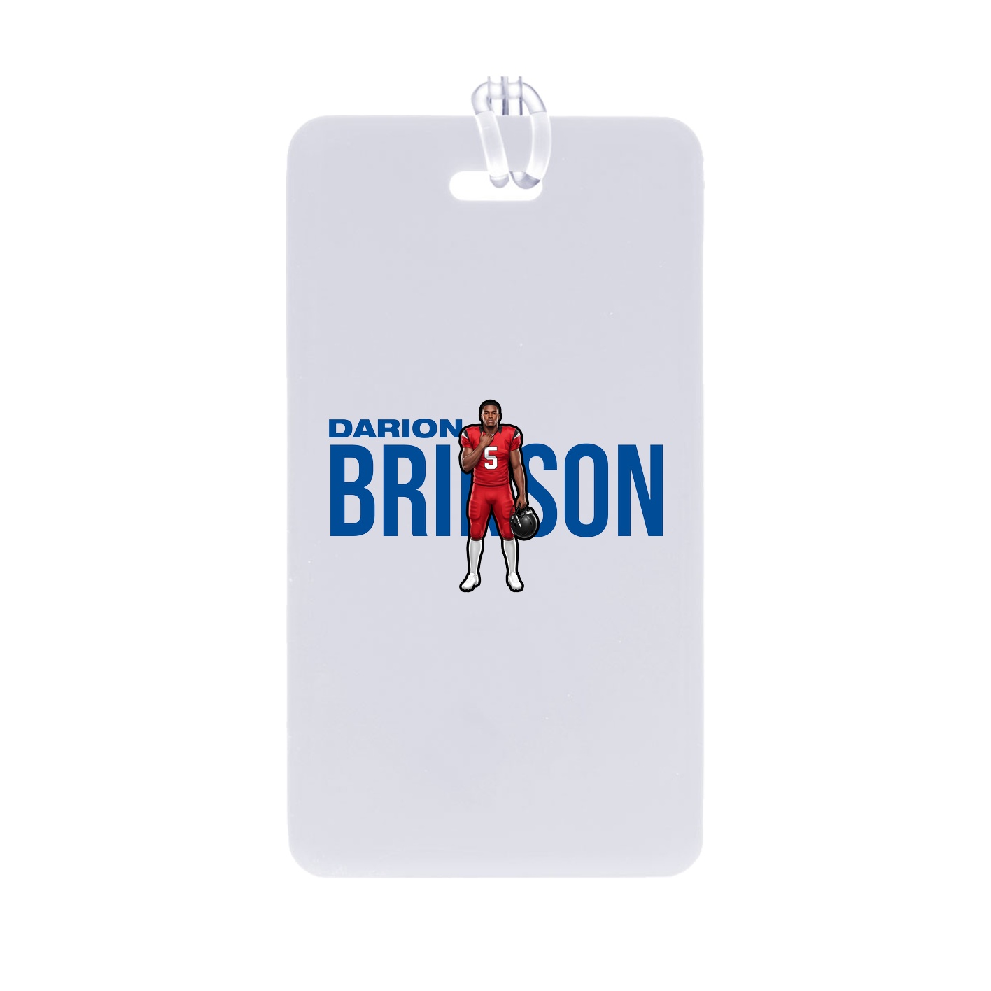 Bag Tag — Player Name in Classic