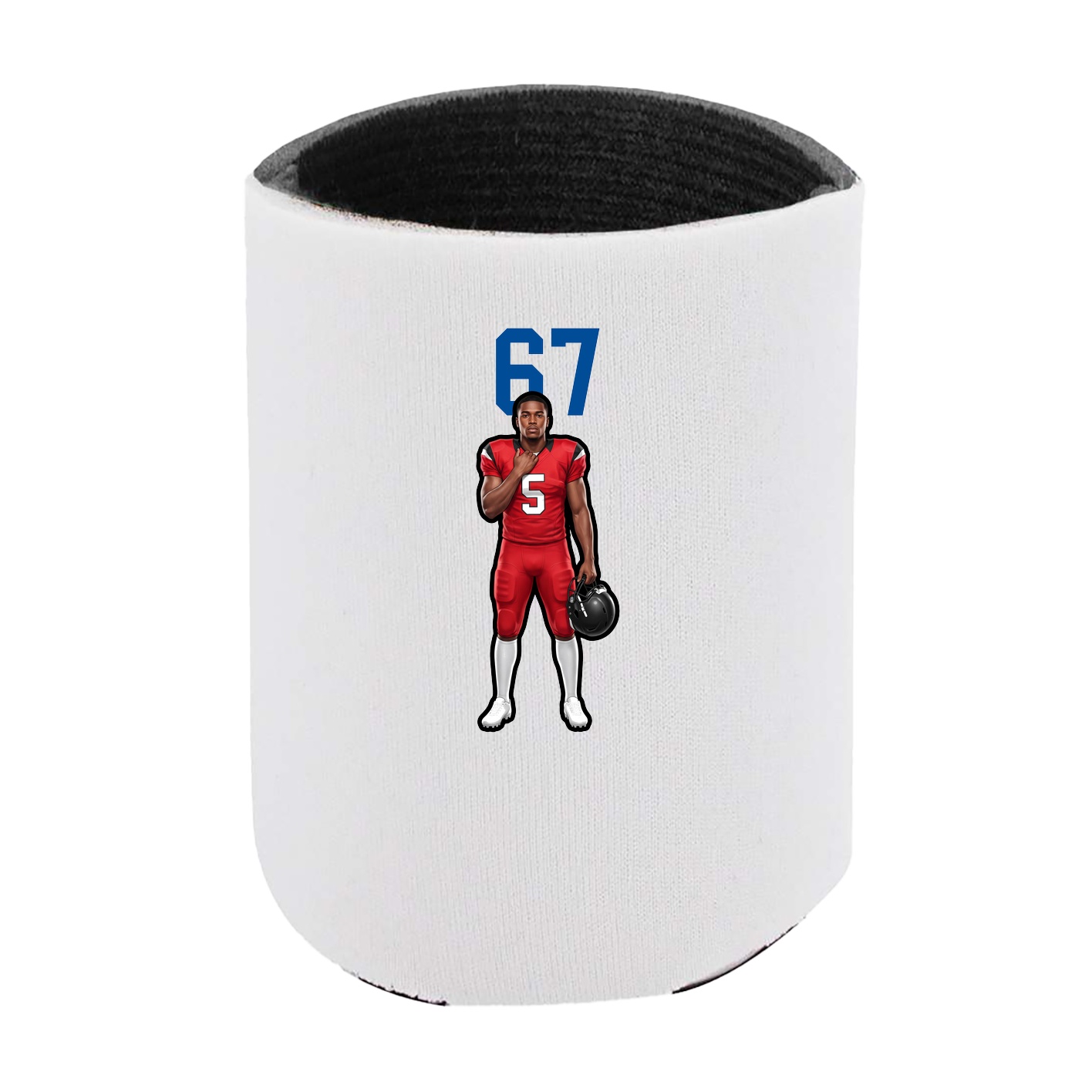 Can Holder — Number Top in White