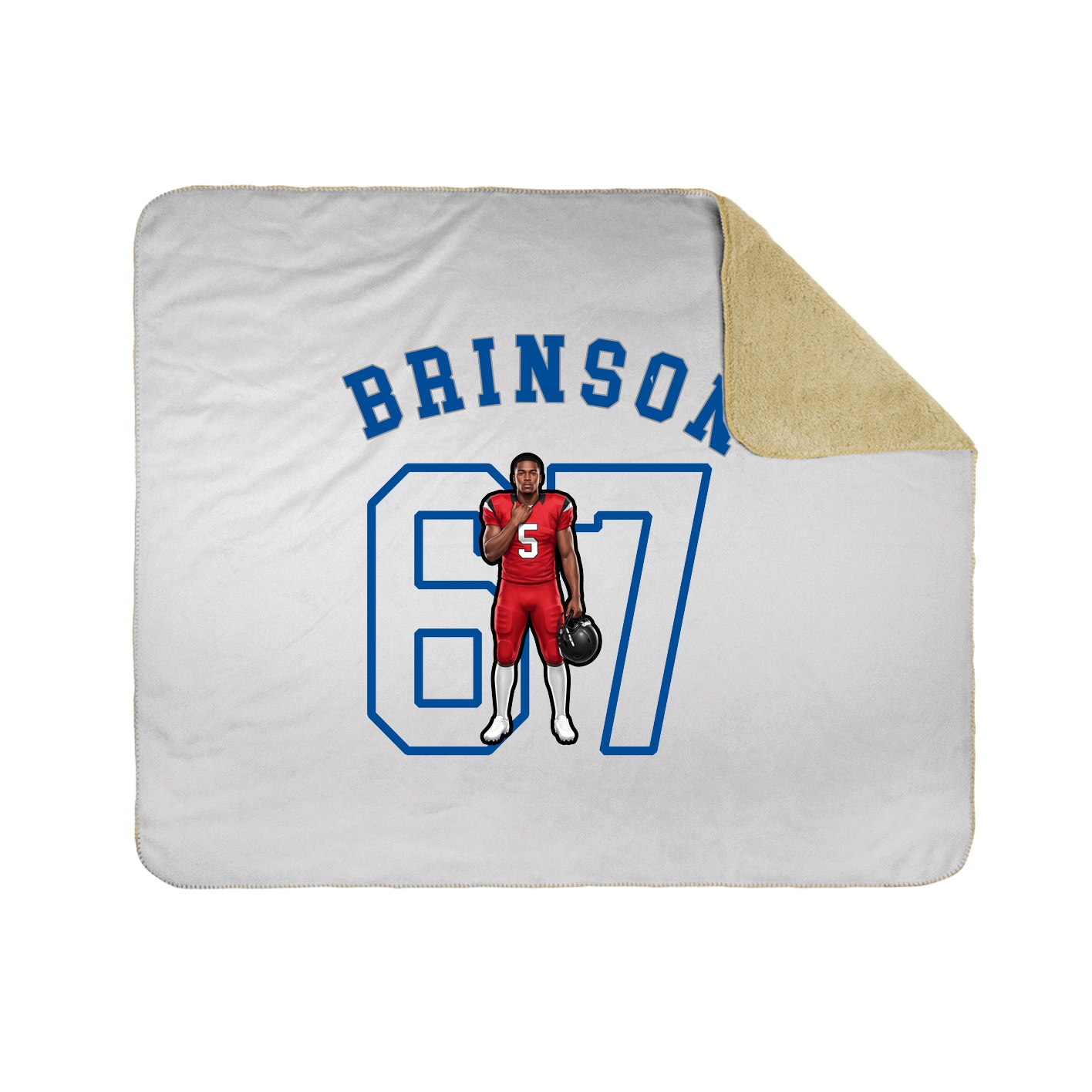 Throw Blanket — Shirsey Arch in White