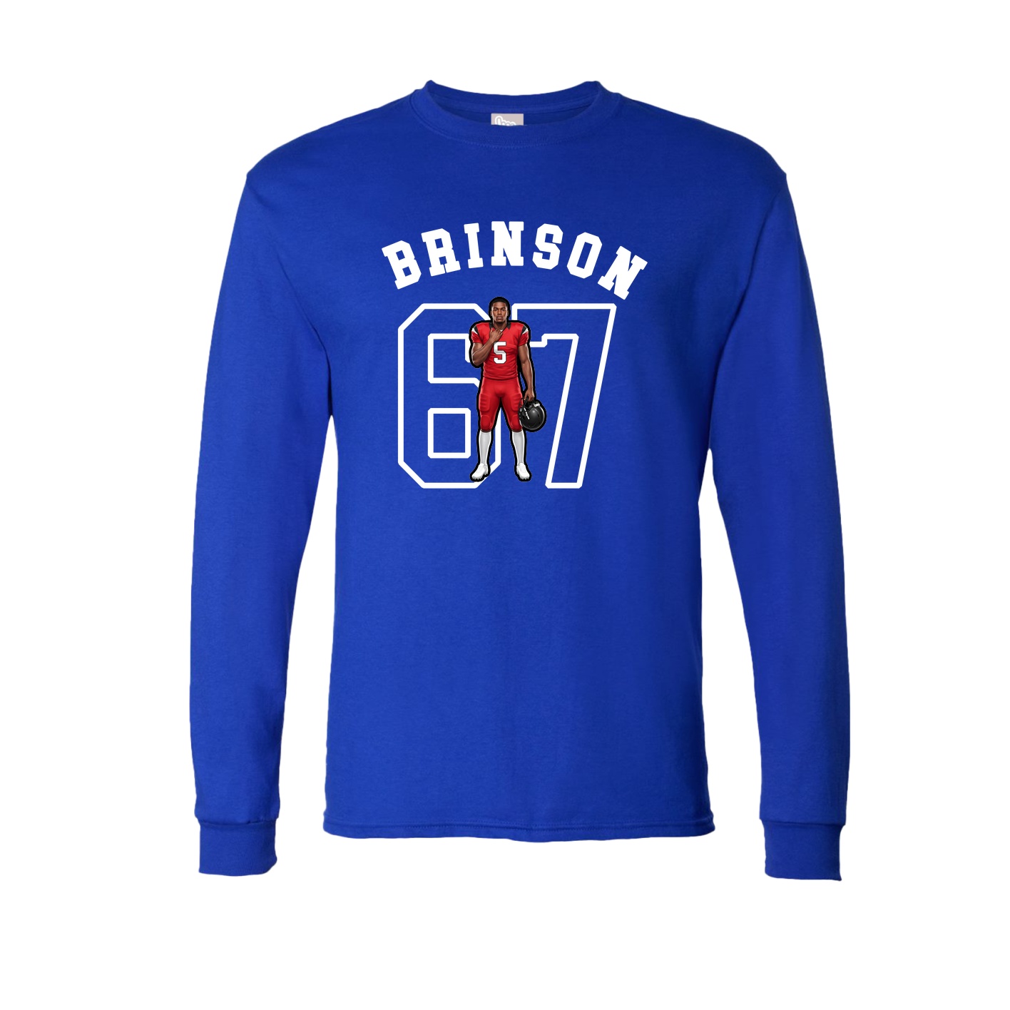 Long Sleeve Tee — Shirsey Arch in Royal