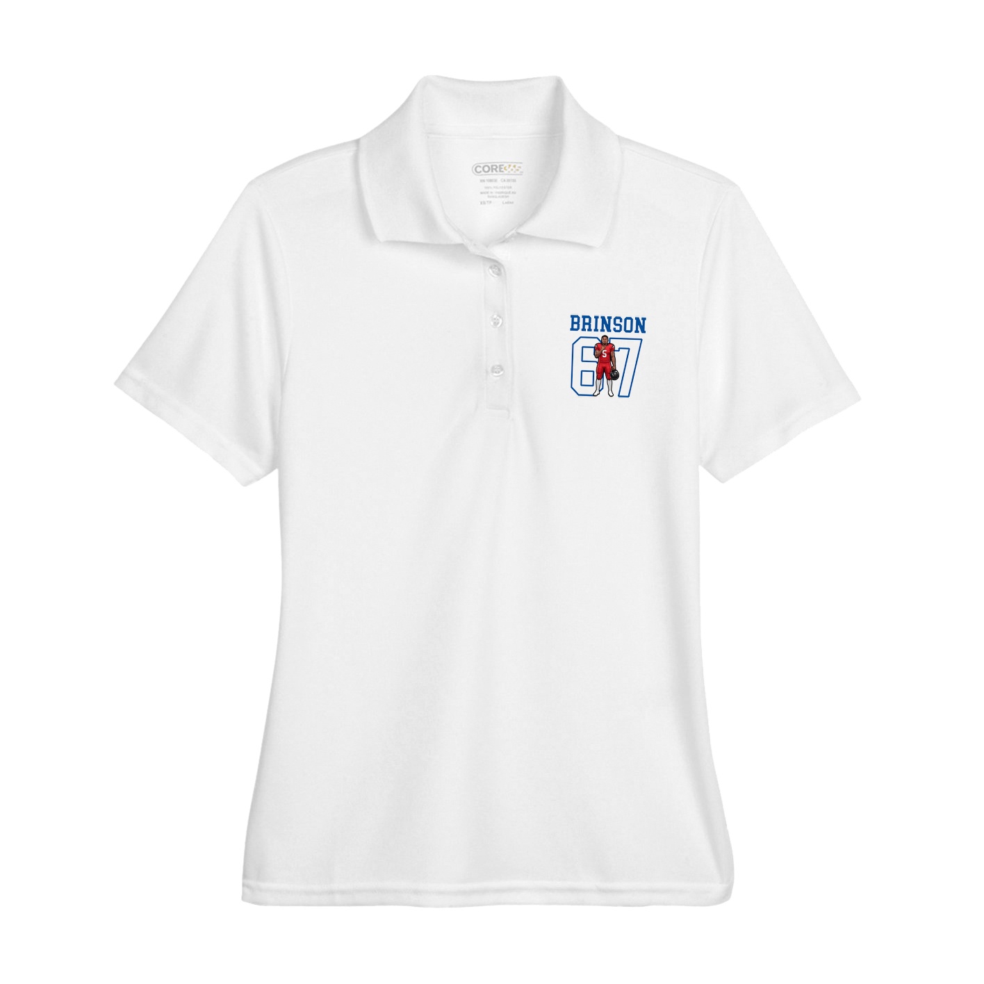 Womens Performance Polo — Shirsey in White