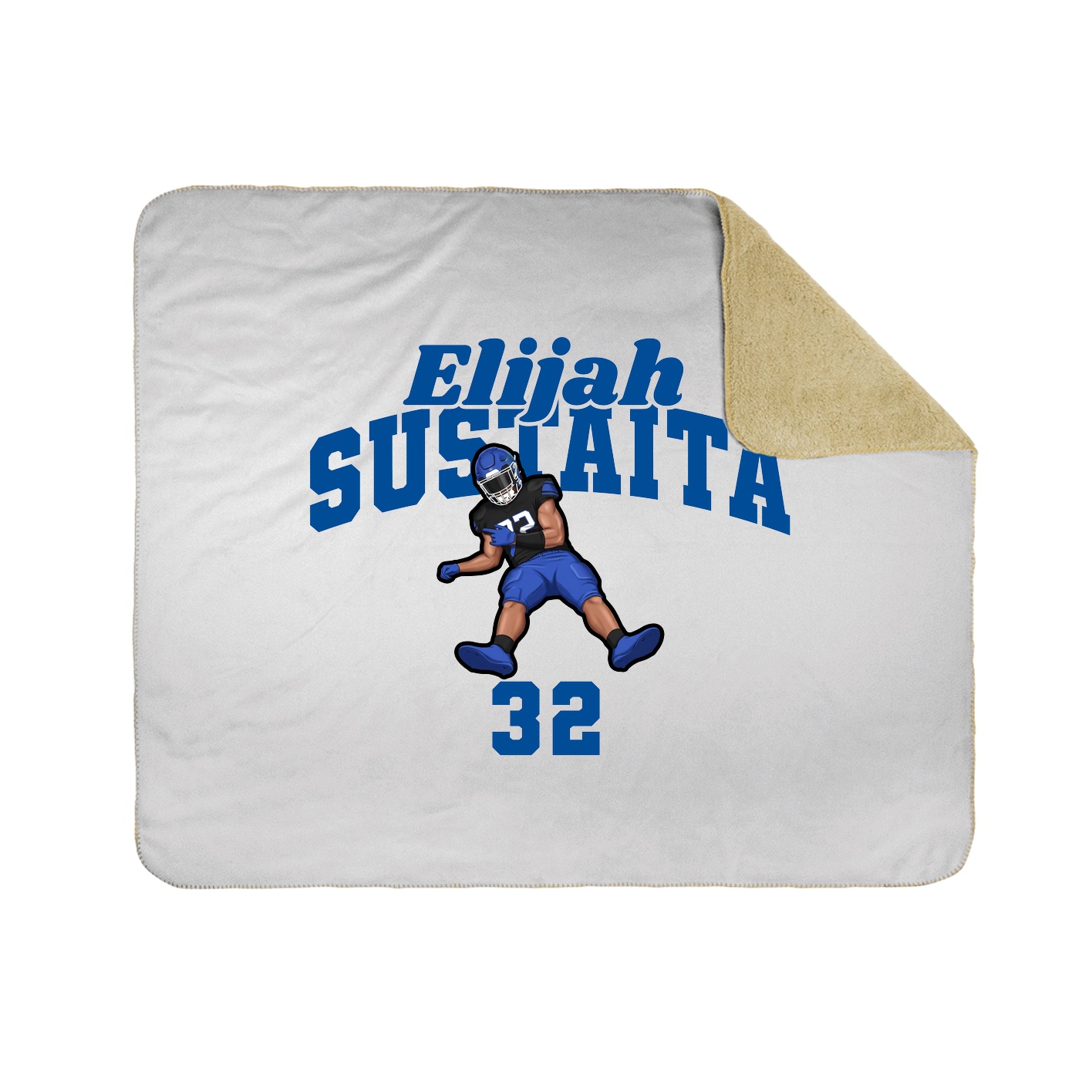 Throw Blanket — Signature Arch in White