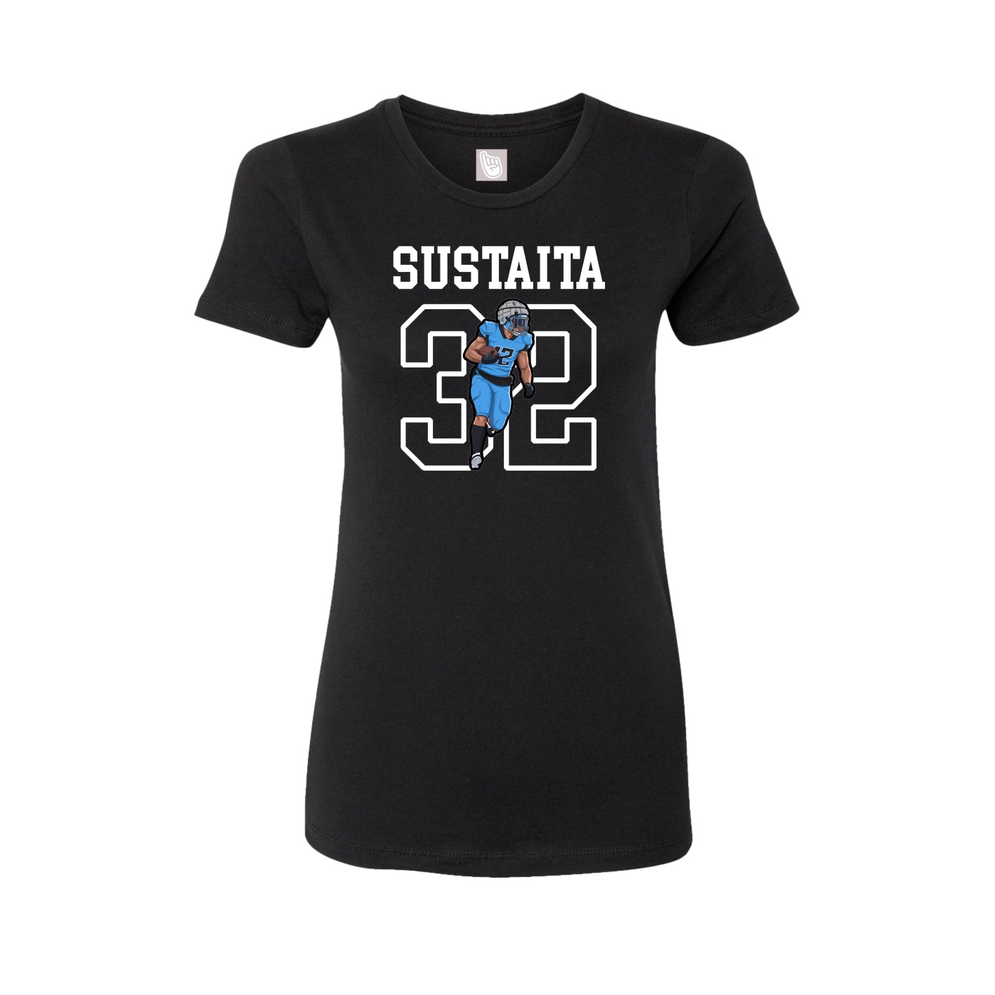 Fitted Women's Tee — Shirsey in Black