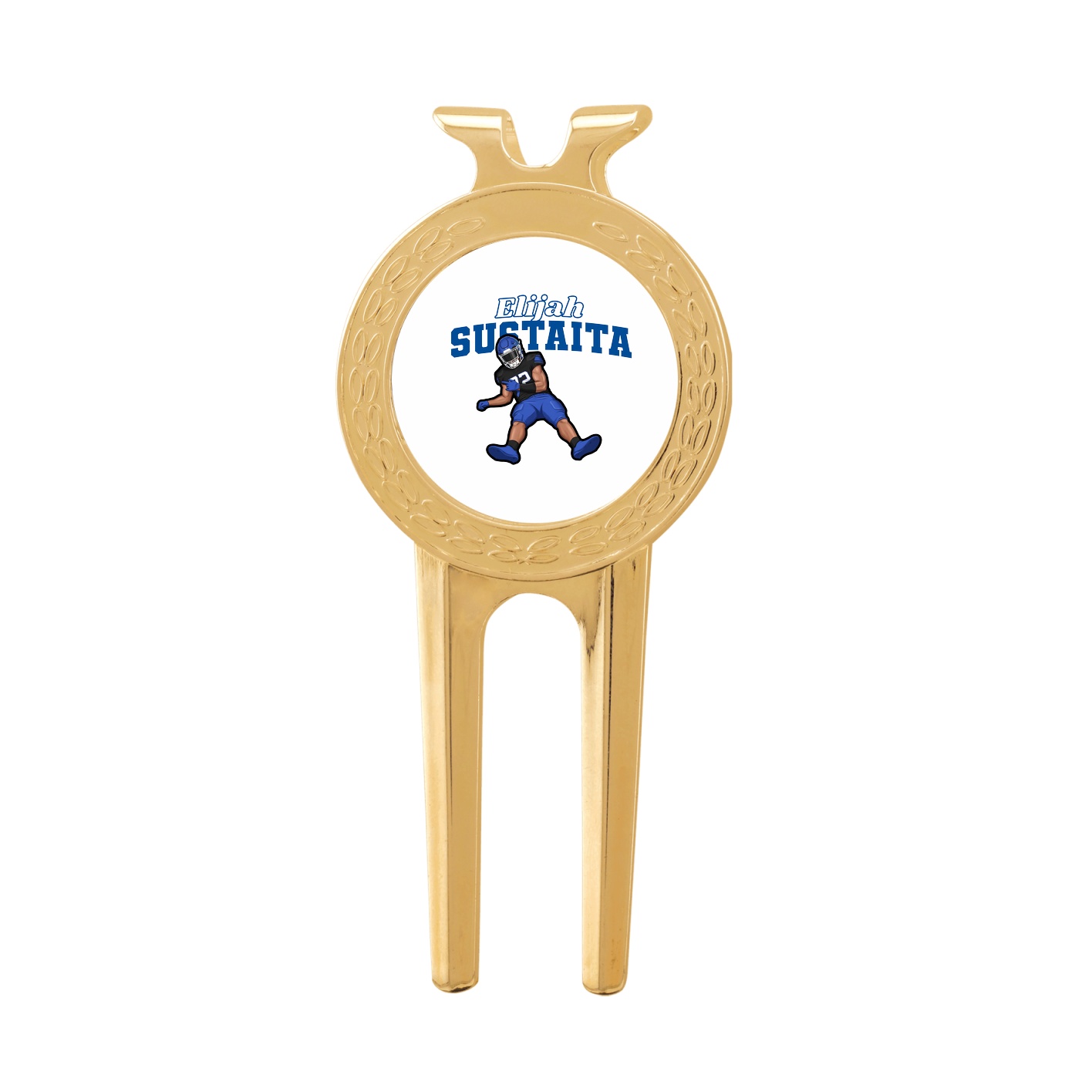 Divot Tool with Ball Marker — Name Arch in Classic