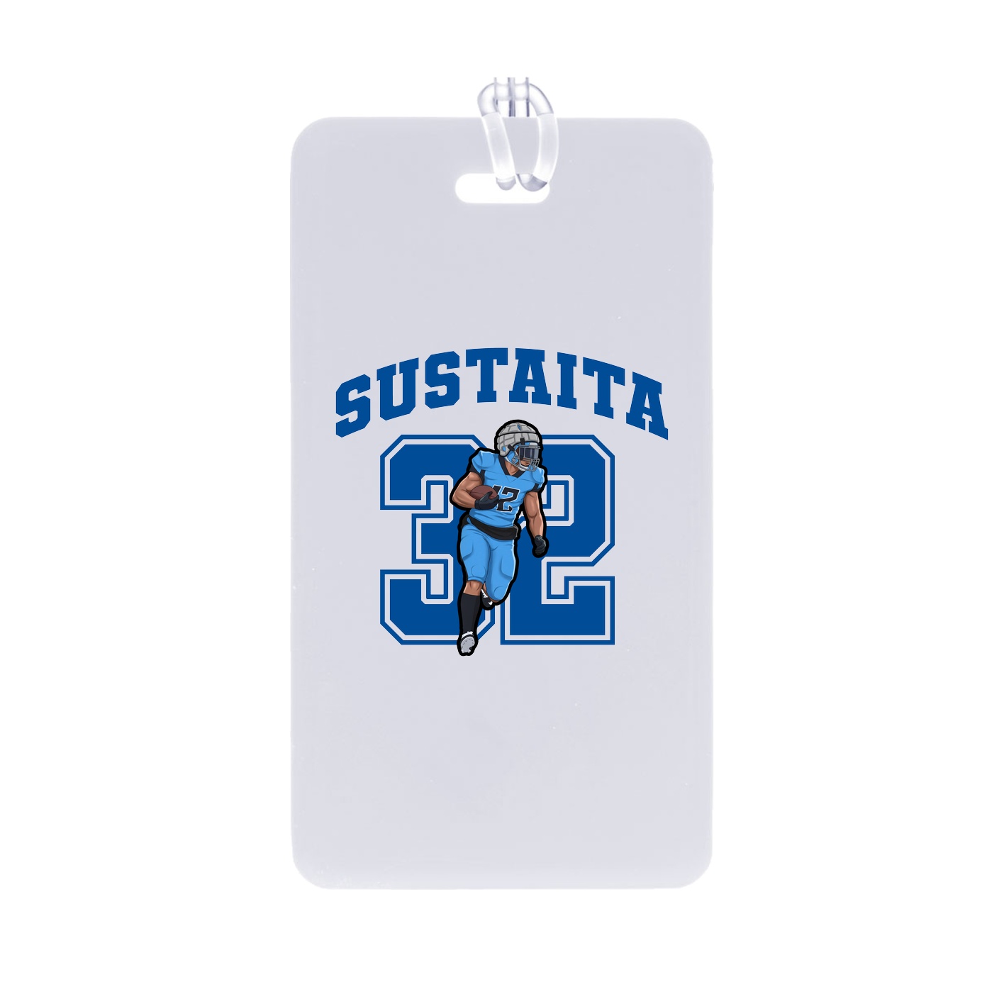 Bag Tag — Number in Classic