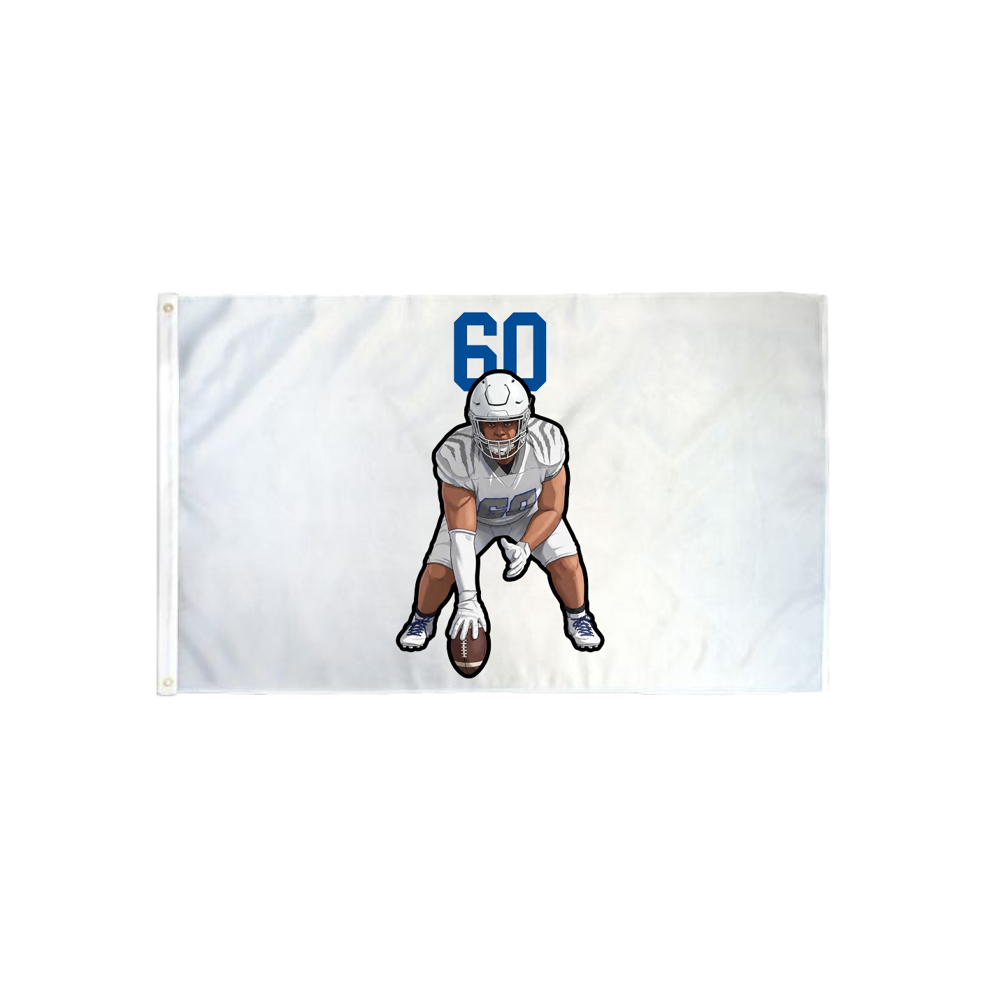 3x5 Flag — Number Top in Classic