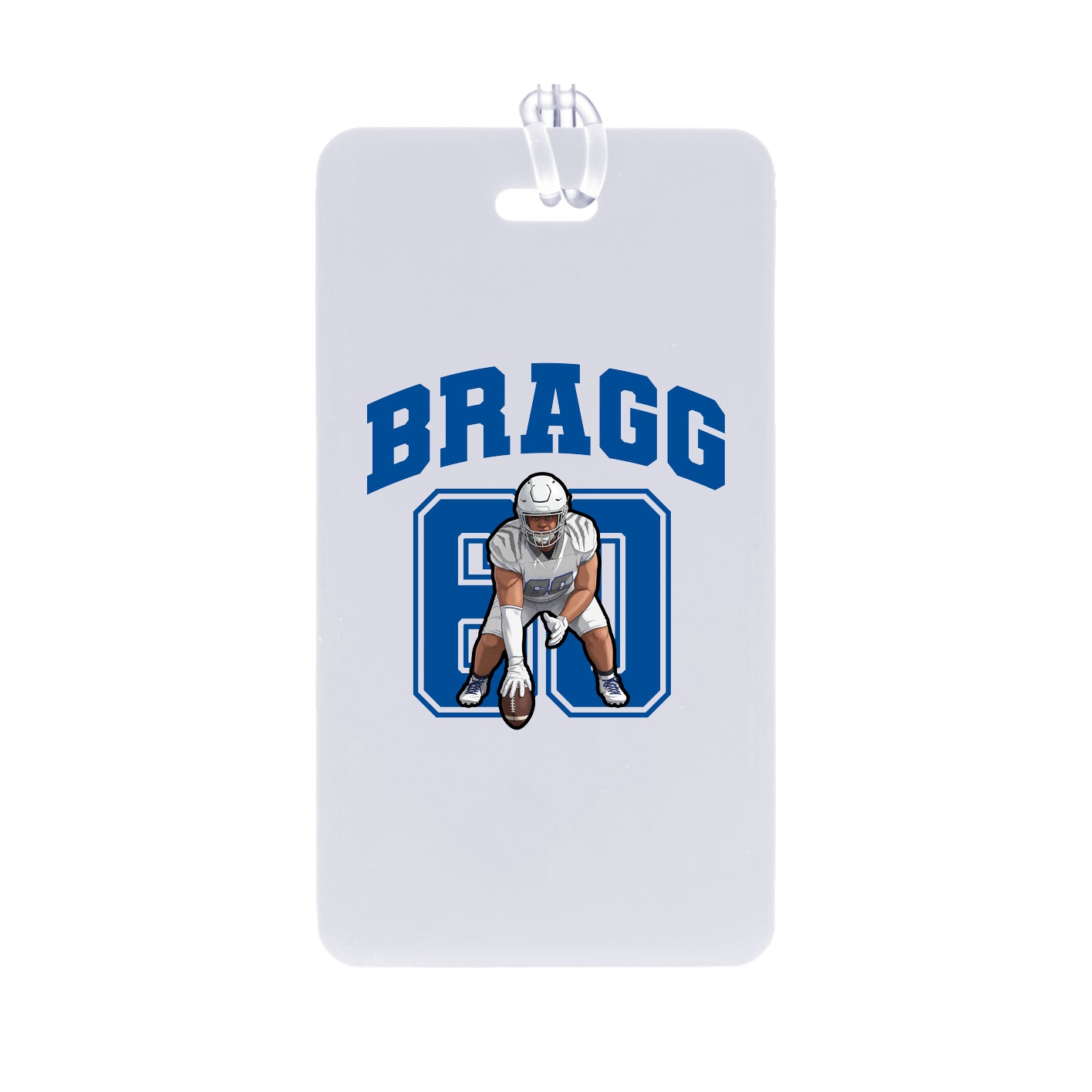 Bag Tag — Number in Classic