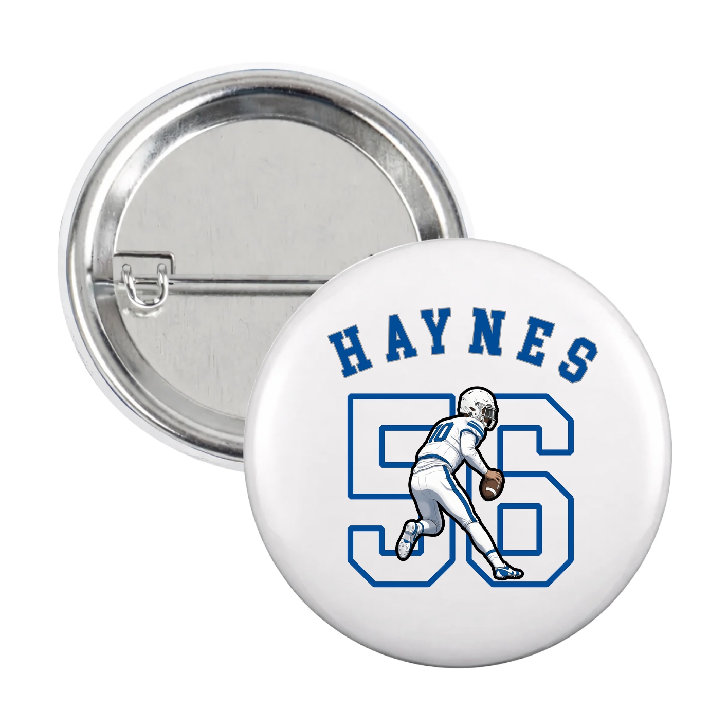Game Day Button — Shirsey Arch in White