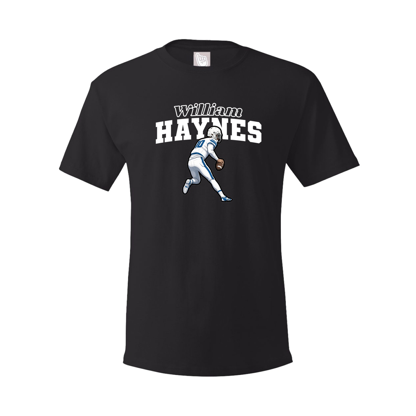 Youth Tee — Name Arch in Black
