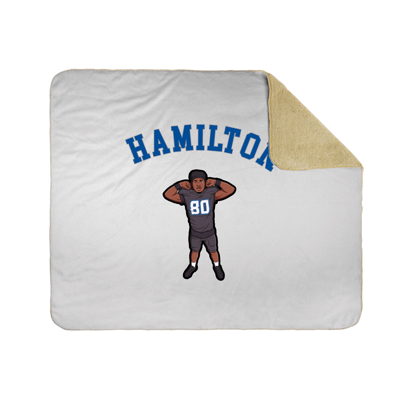Throw Blanket — Shirsey Arch in White