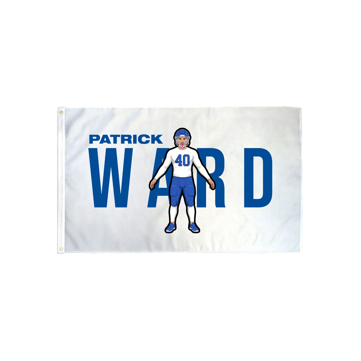 3x5 Flag — Player Name in Classic