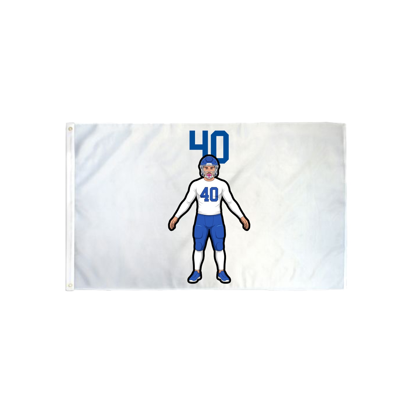 3x5 Flag — Number Top in Classic