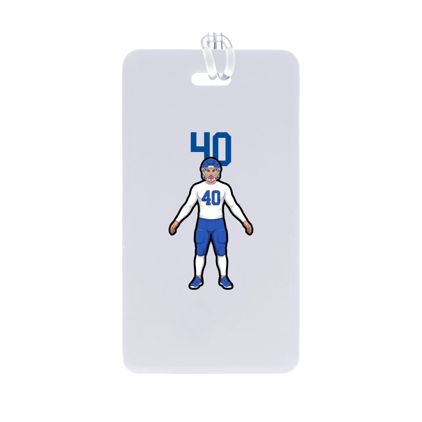 Bag Tag — Number Top in Classic