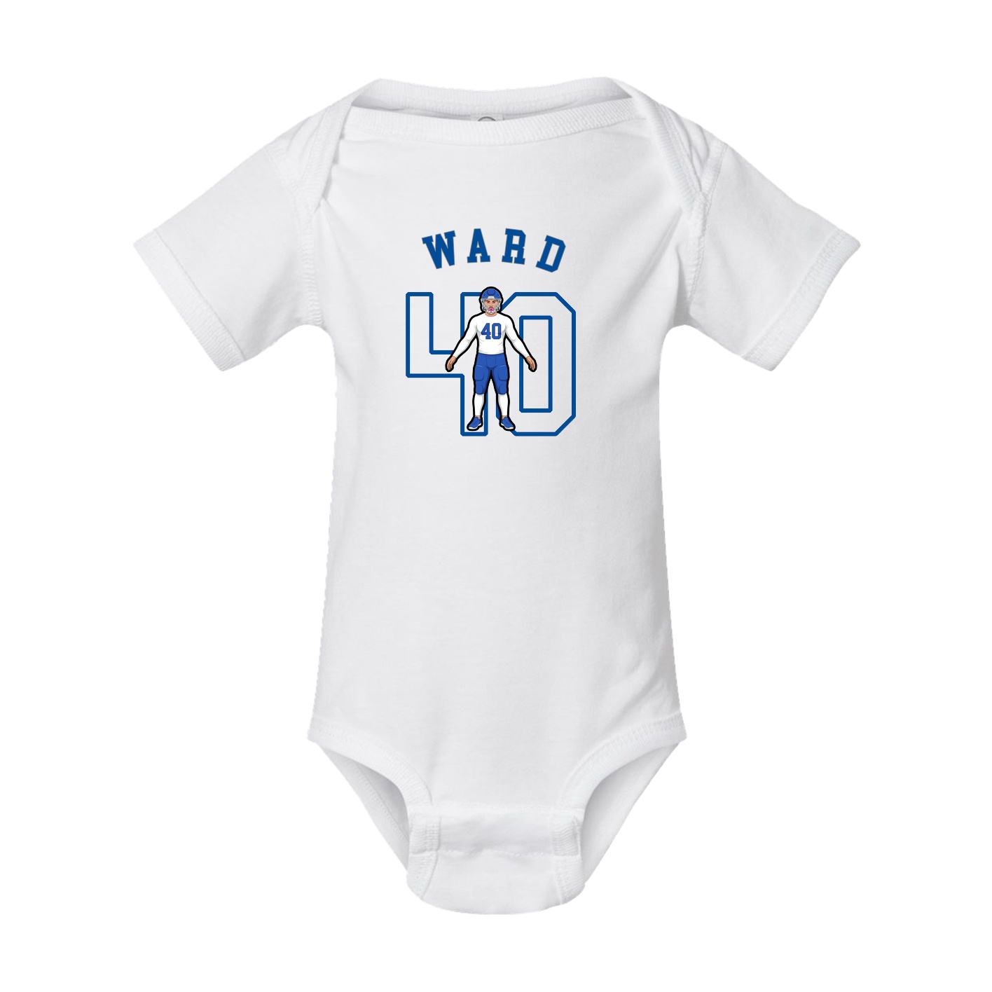 Baby Onesie — Shirsey Arch in White