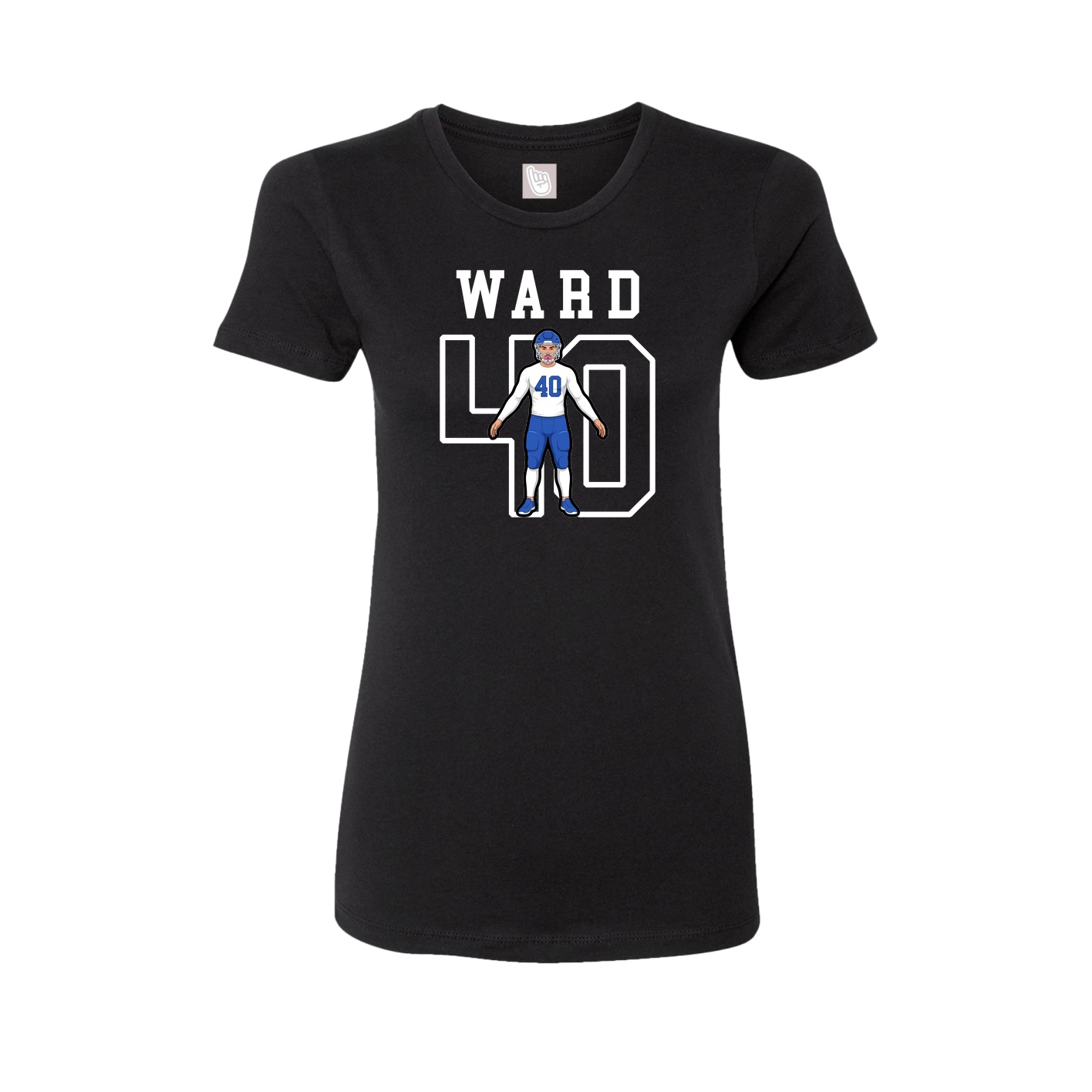 Fitted Women's Tee — Shirsey in Black