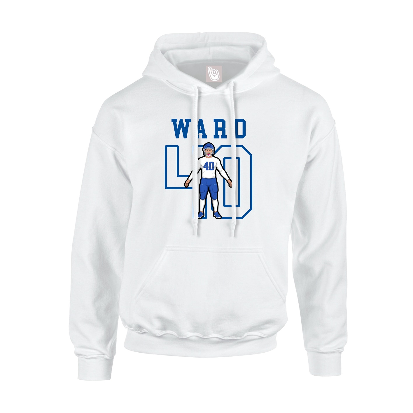 Youth Hoodie — Shirsey in White