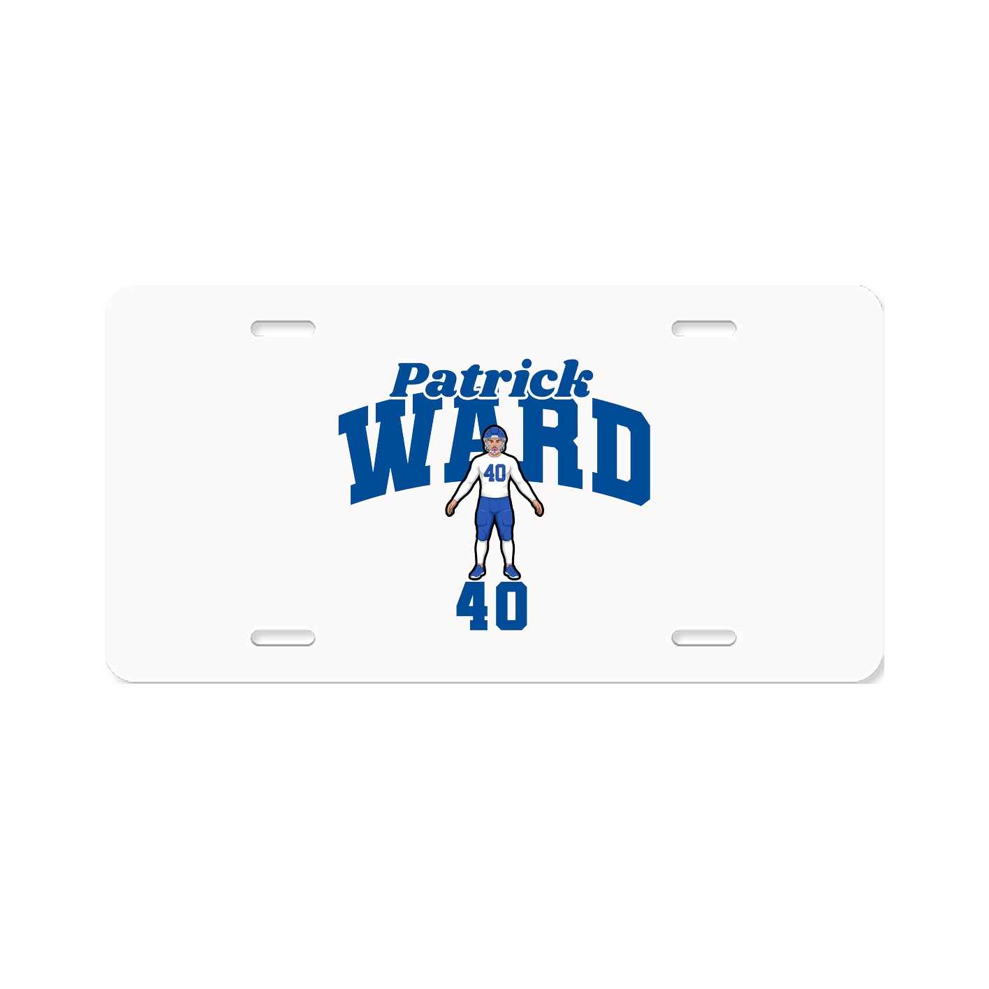 License Plate — Signature Arch in Classic