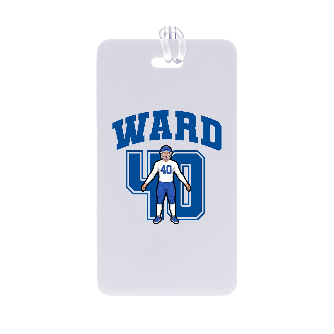 Bag Tag — Number in Classic