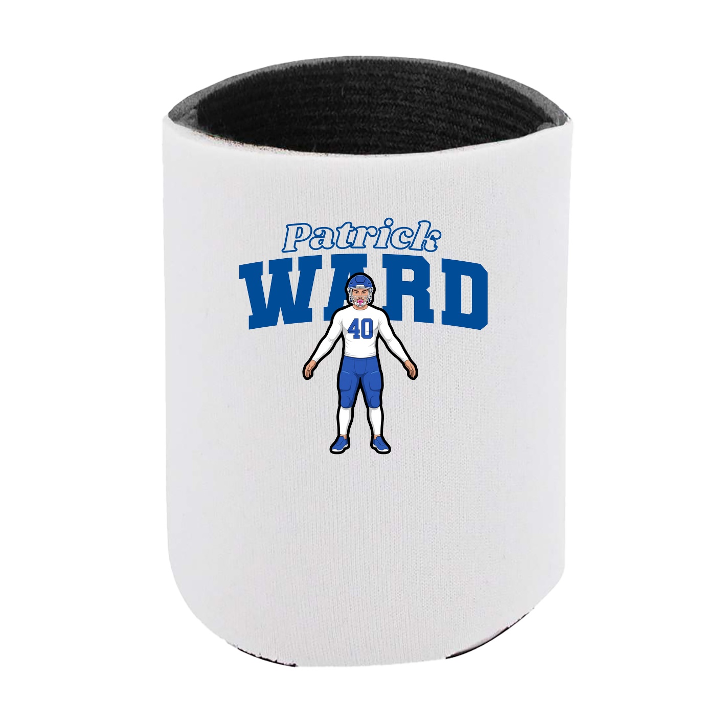 Can Holder — Name Arch in White