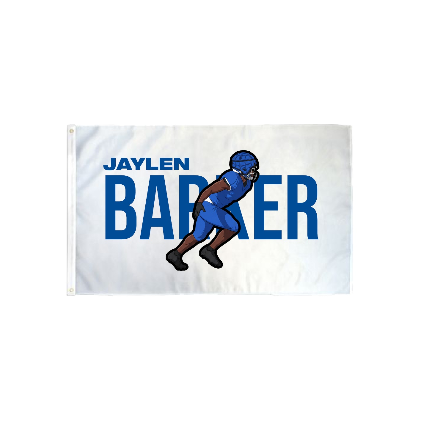 3x5 Flag — Player Name in Classic
