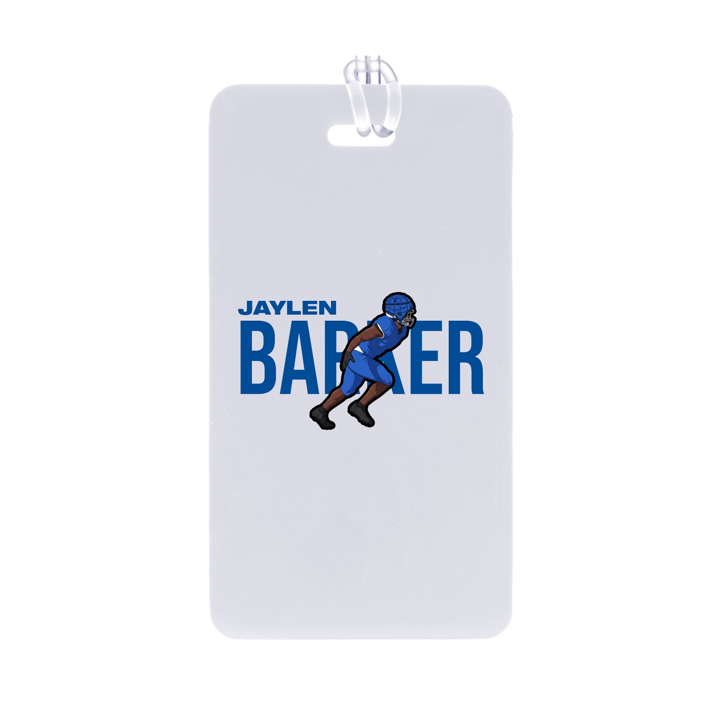 Bag Tag — Player Name in Classic