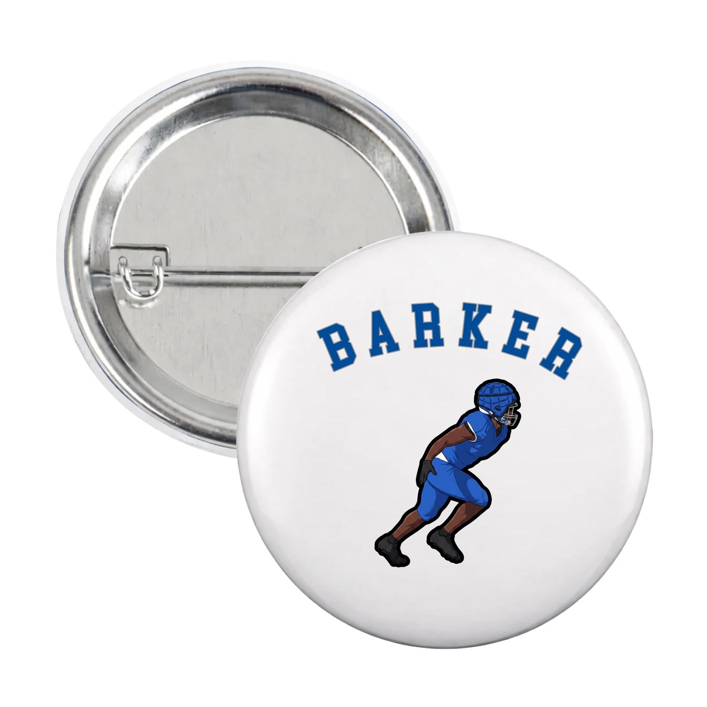 Game Day Button — Shirsey Arch in White