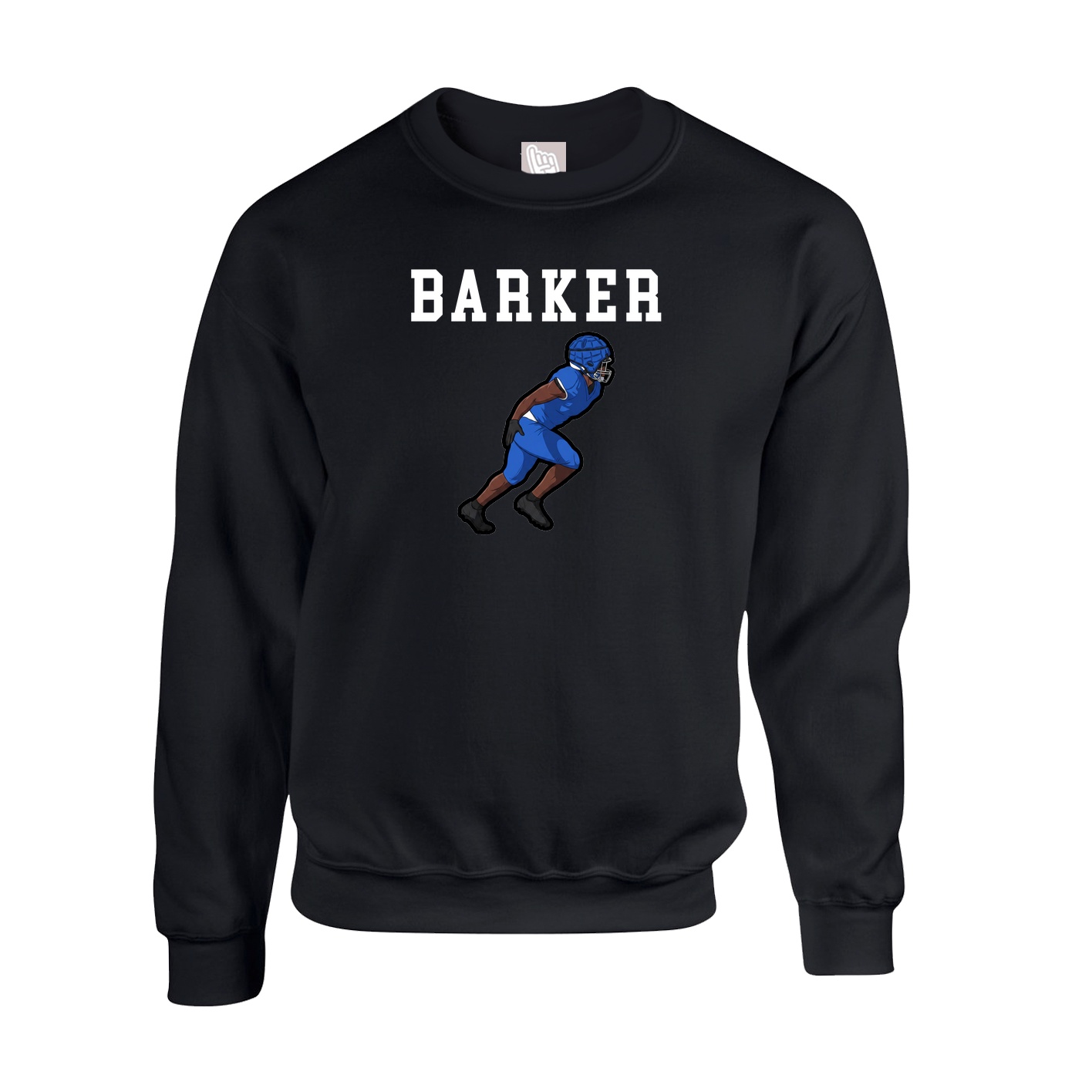Fleece Crew — Shirsey in Black