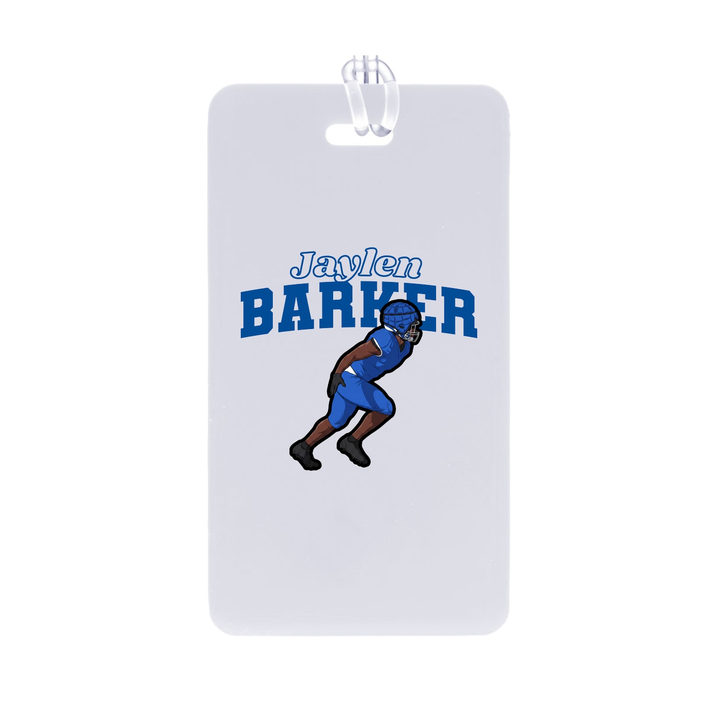 Bag Tag — Name Arch in Classic