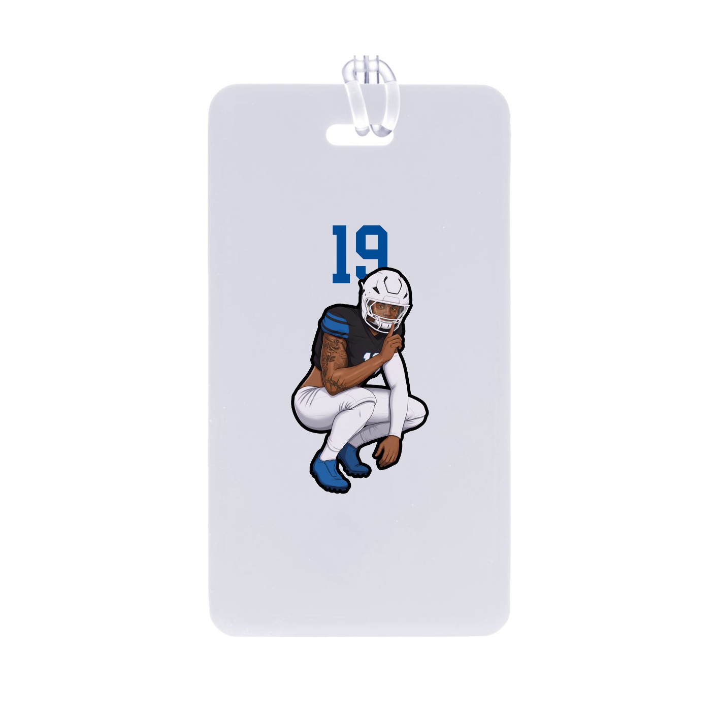 Bag Tag — Number Top in Classic