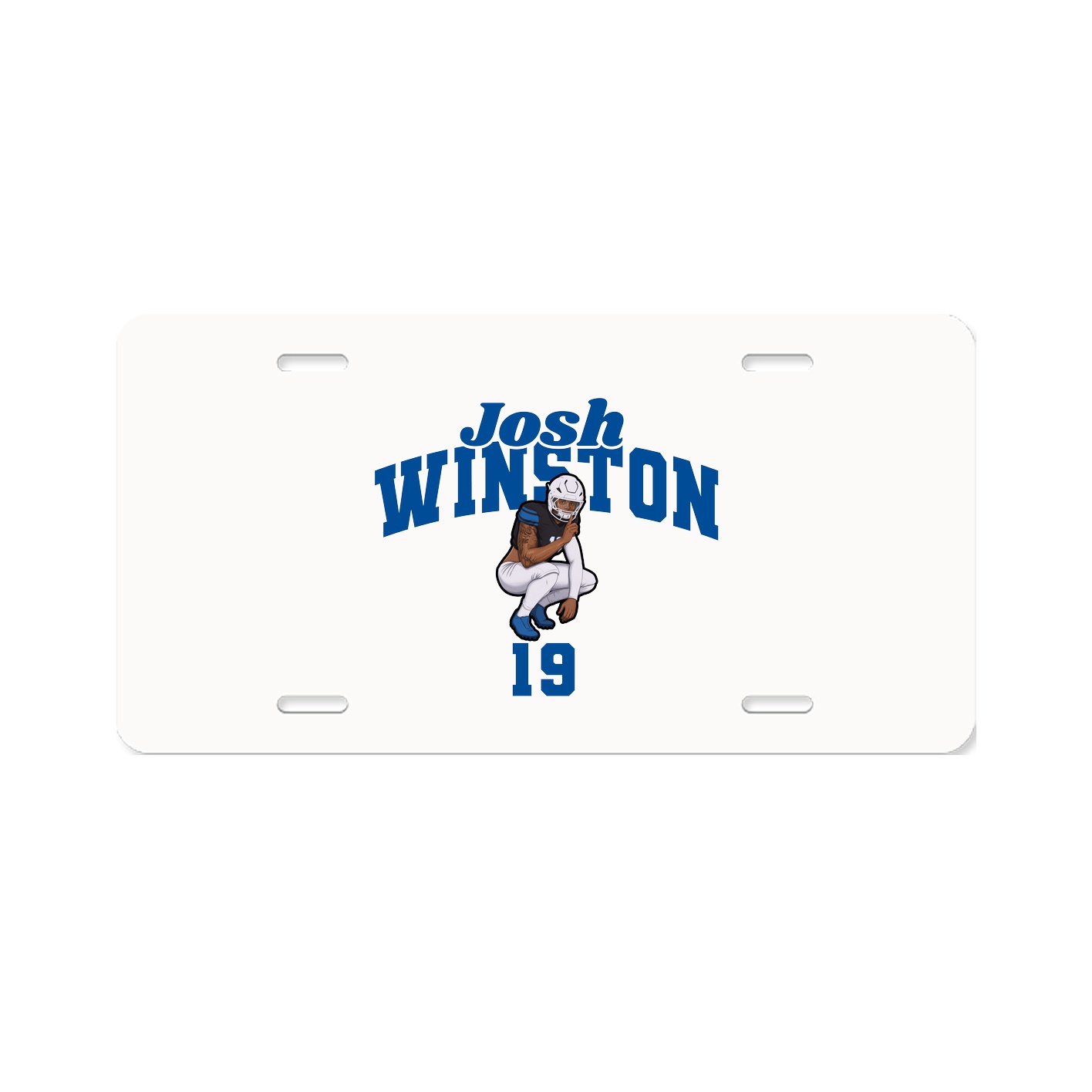 License Plate — Signature Arch in Classic