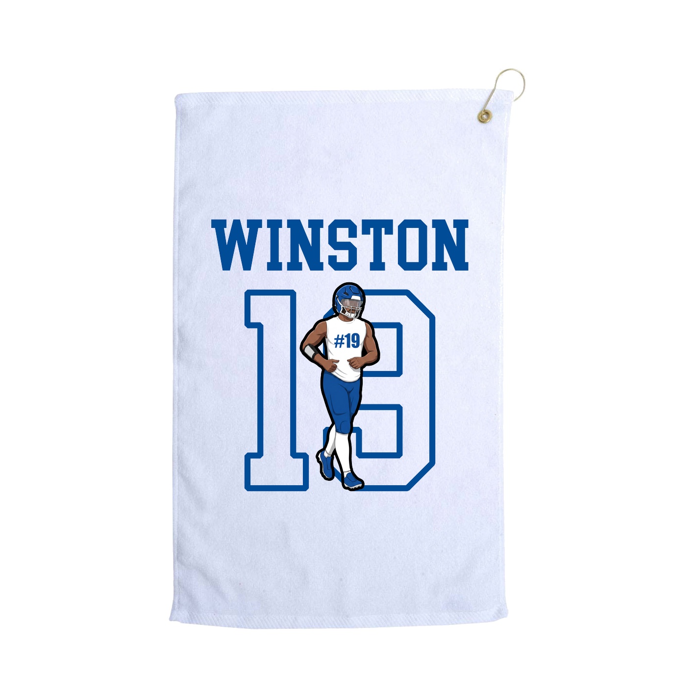 Golf Towel — Shirsey in White