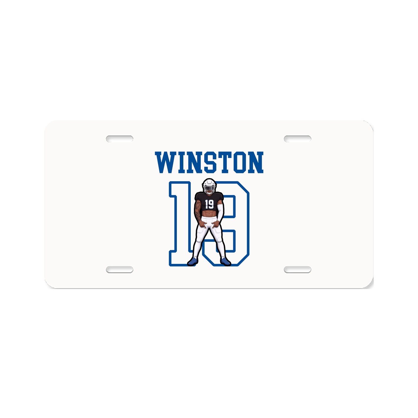 License Plate — Shirsey in Classic